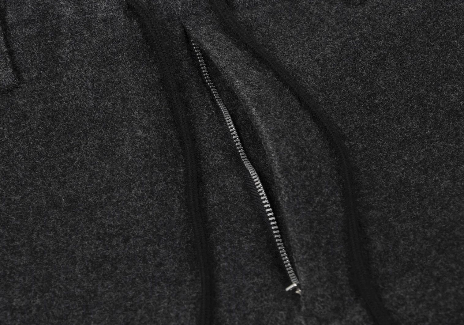 Jean Paul Gaultier Melton Wool Suit Set in Gray Size 2 3 Size US M / EU 48-50 / 2 - 13 Thumbnail