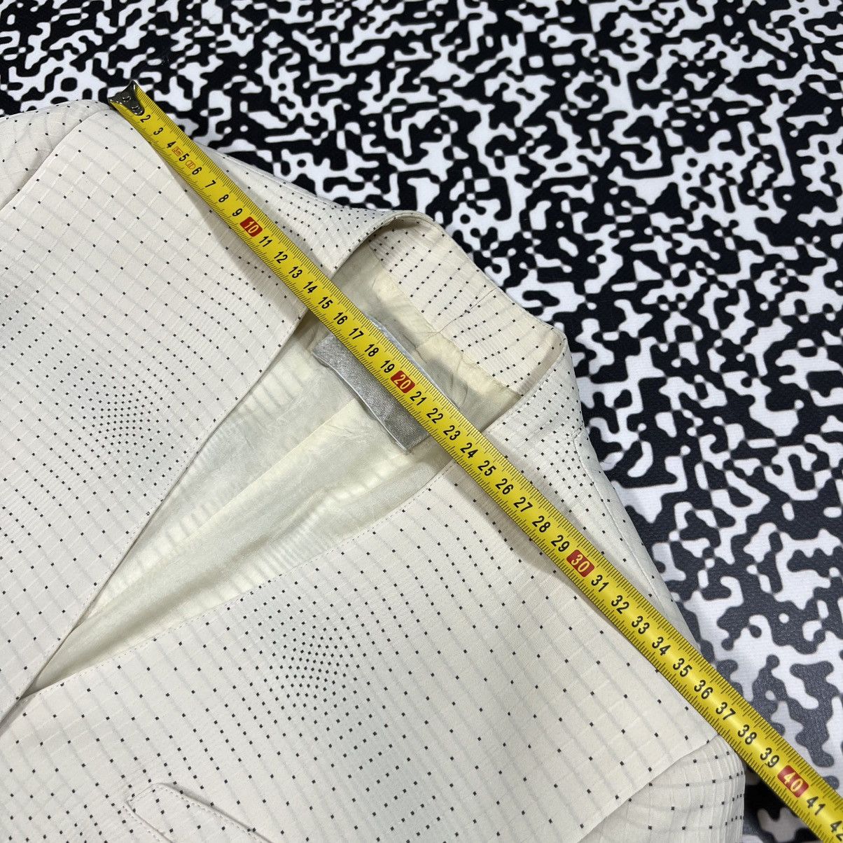 Mugler Vintage Y2K MUGLER Mini Dot Pattern Luxury Classic Blazer Size M / US 6-8 / IT 42-44 - 22 Thumbnail
