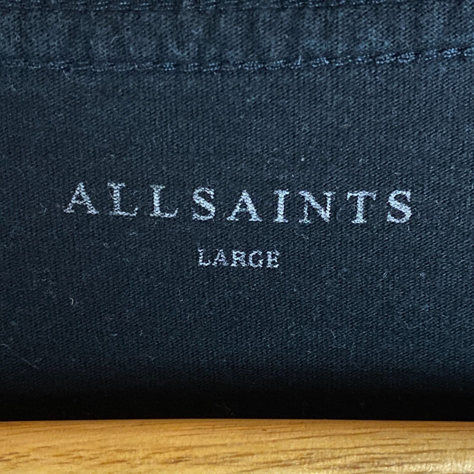 Allsaints Allsaints Tee Men's Size L Black Short Sleeve ` Size US L / EU 52-54 / 3 - 4 Thumbnail
