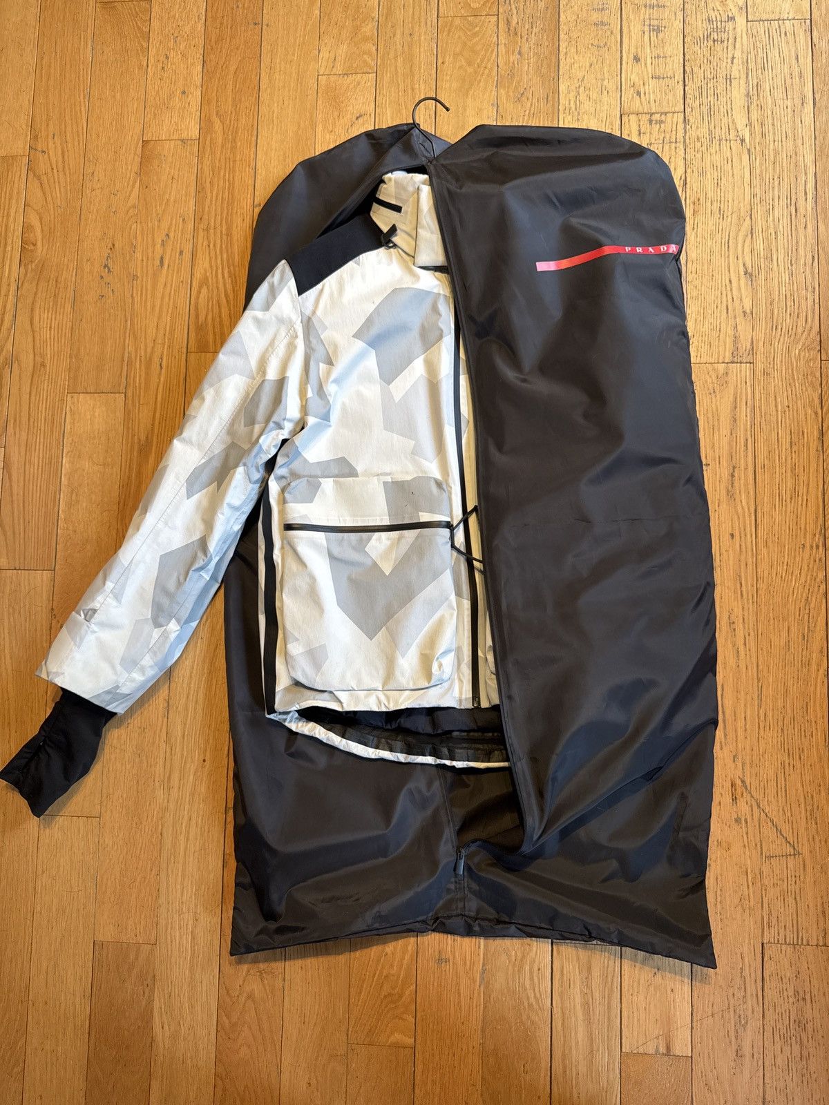 Prada Printed technical fabric ski windbreaker | Grailed
