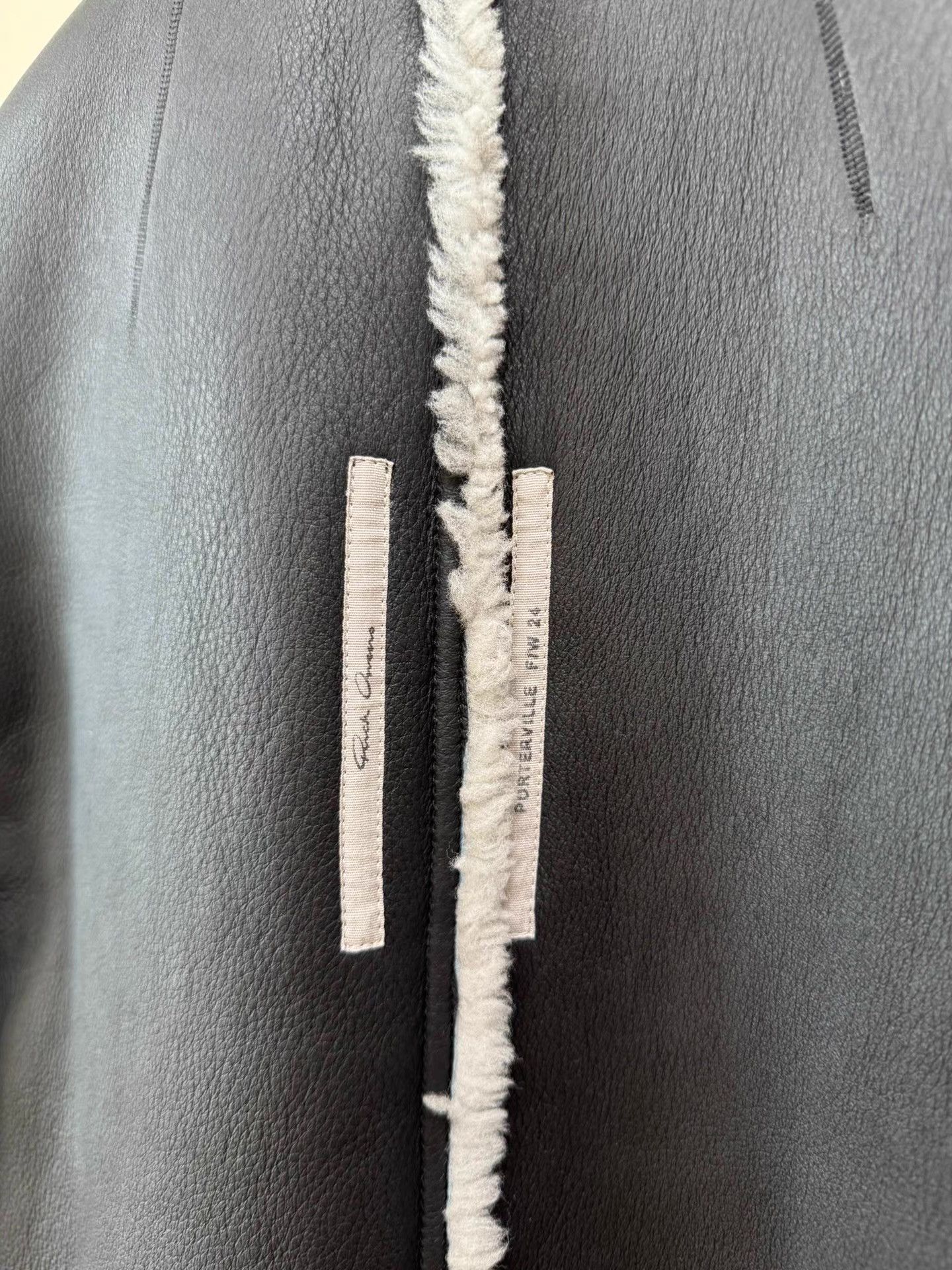 Rick Owens Rick Owens 24FW KLAUS COAT Reversible shearling coat Q8 Size US M / EU 48-50 / 2 - 3 Thumbnail