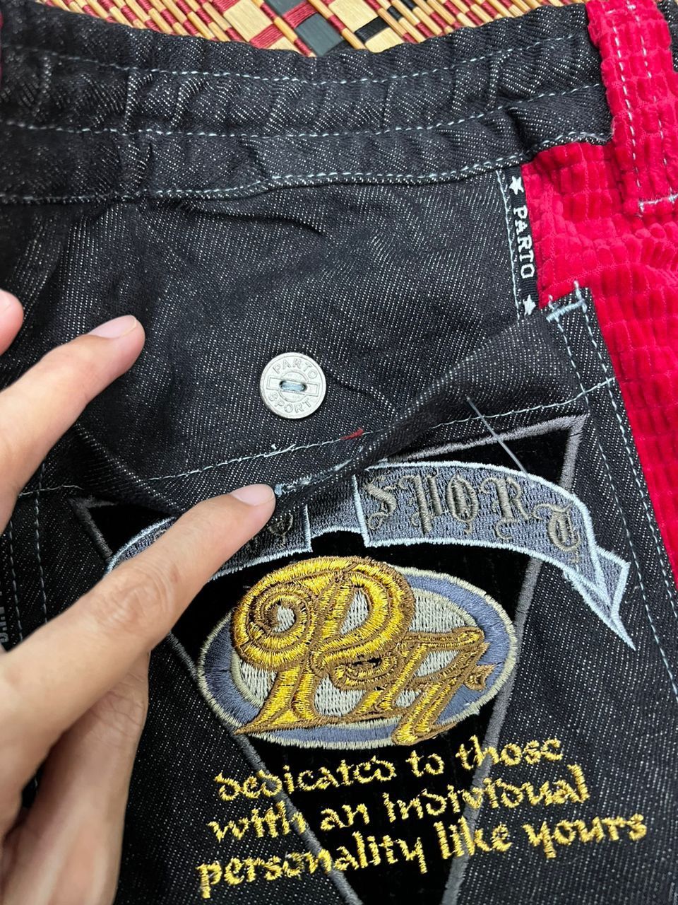 Japanese Brand Japanese Brand Parto D.I.V Individual Baggy Jeans Size US 40 / EU 56 - 16 Thumbnail