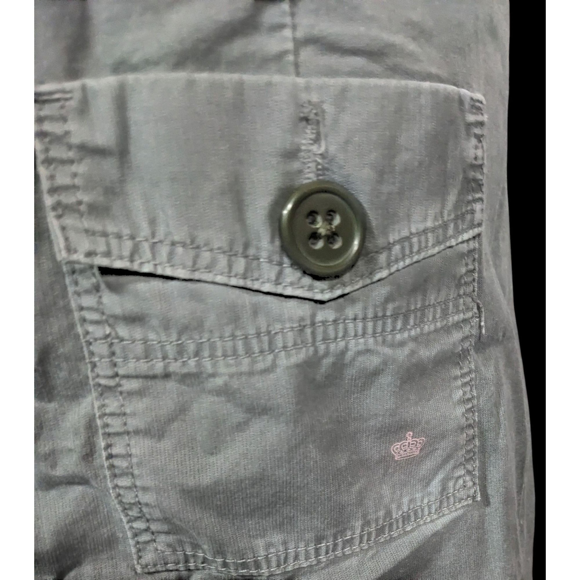 Other G-1 Grey Utility Skirt With Pockets And Drawstring Size 26" / US 2 / IT 38 - 3 Thumbnail