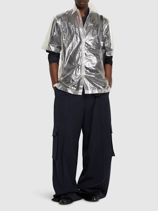 Dries Van Noten o1lsvrm0425 Shirt in White Size US S / EU 44-46 / 1 - 2 Thumbnail
