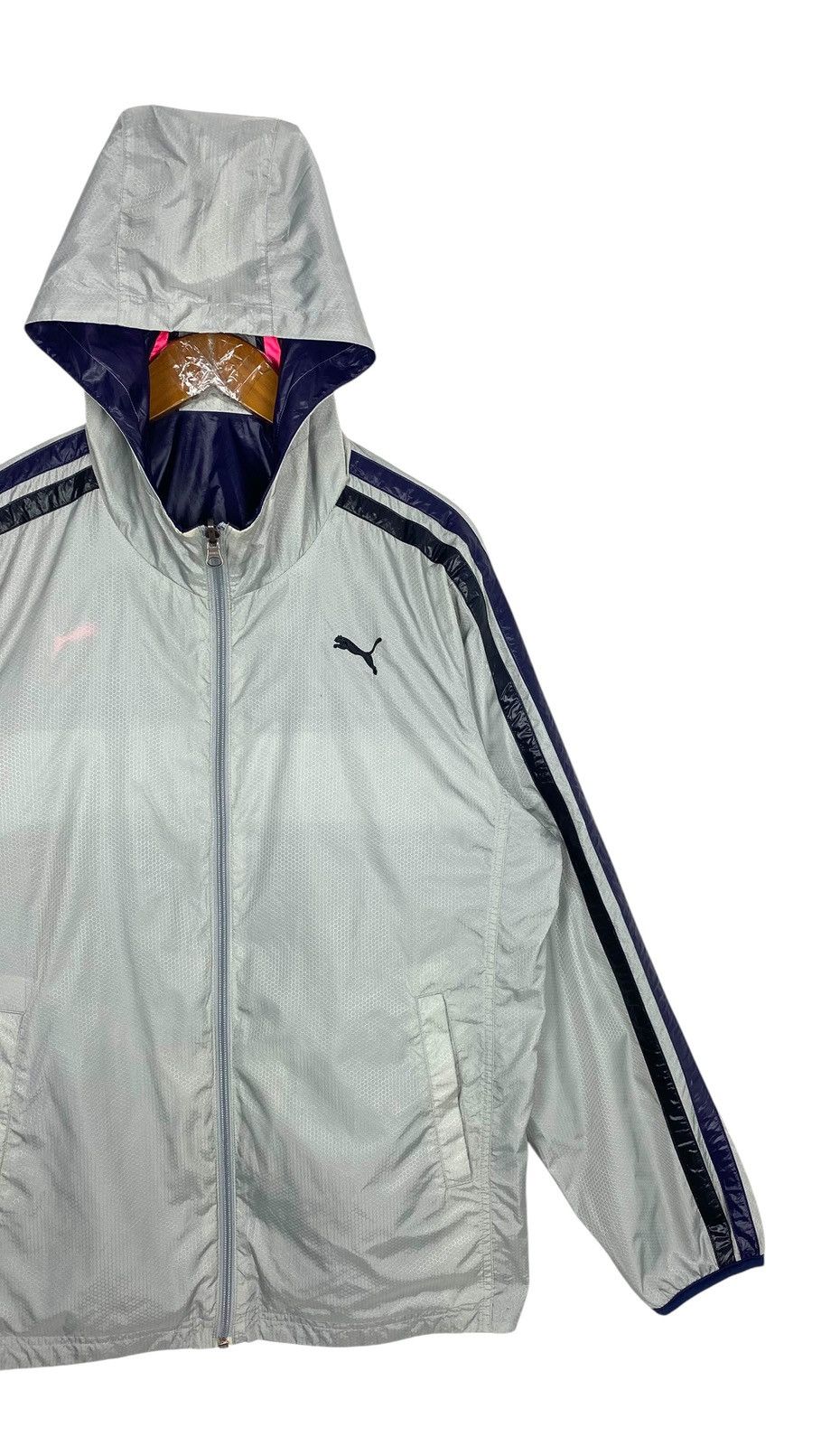 Puma Rare‼️ Puma Reversible Hoodie Light Jacket Size US M / EU 48-50 / 2 - 8 Thumbnail