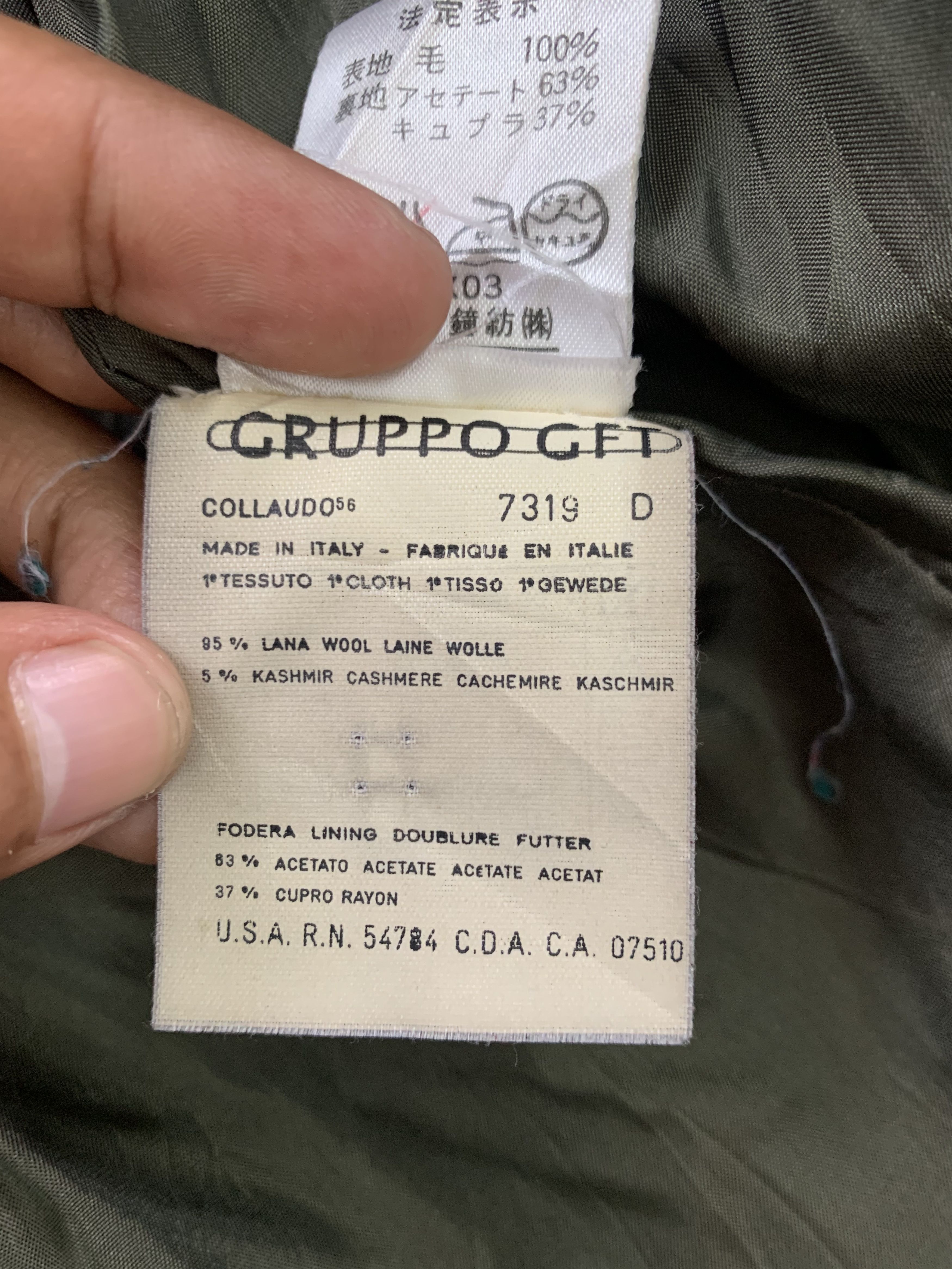 Dior Vtg Dior Wool & Cashmere Coat Jacket Made in Italy Size M / US 6-8 / IT 42-44 - 15 Thumbnail