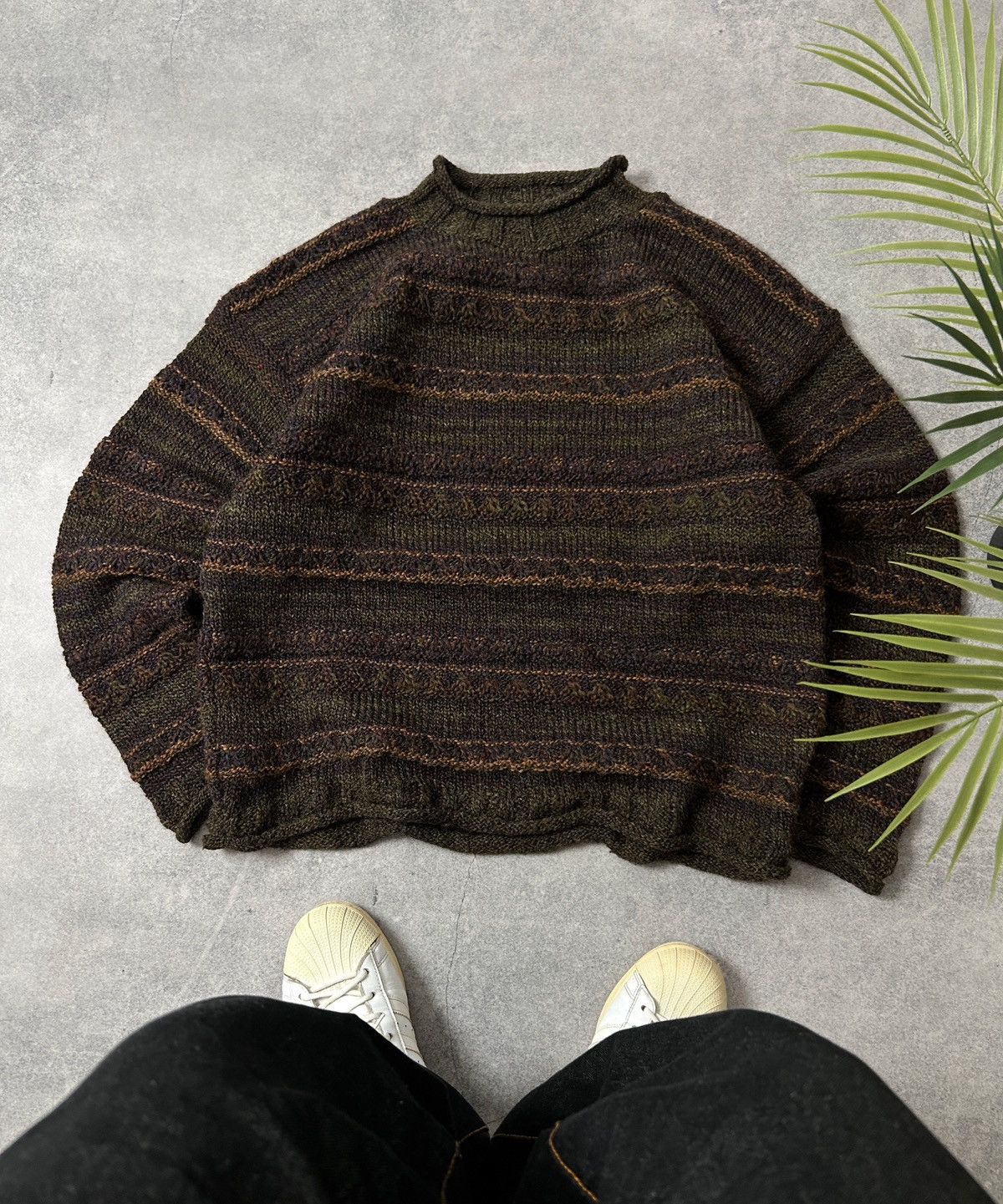 Timberland Vintage Timberland Wool Knit 90s sweatshirt mens Size US M / EU 48-50 / 2 - 1 Thumbnail