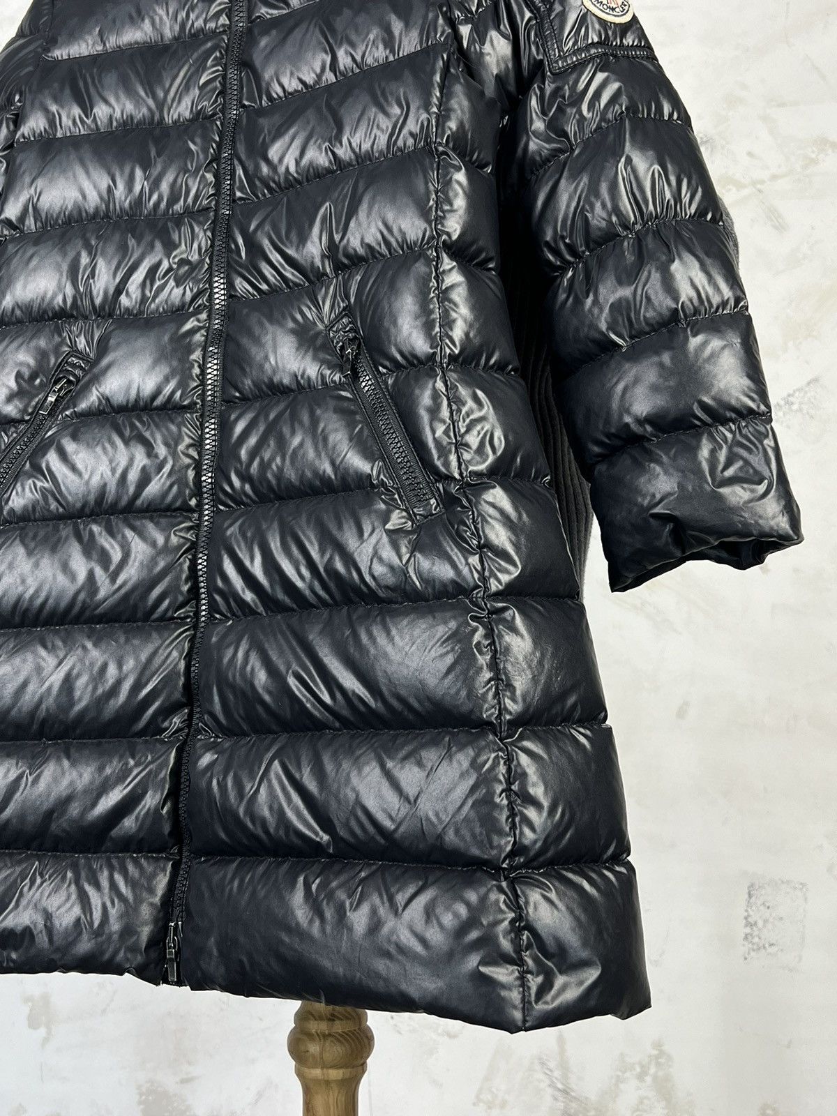 Moncler Moncler Kids Moka Long jacket Down Coat Hooded Size 8 Y 130 Size XXS / US 00 / IT 34 - 4 Thumbnail