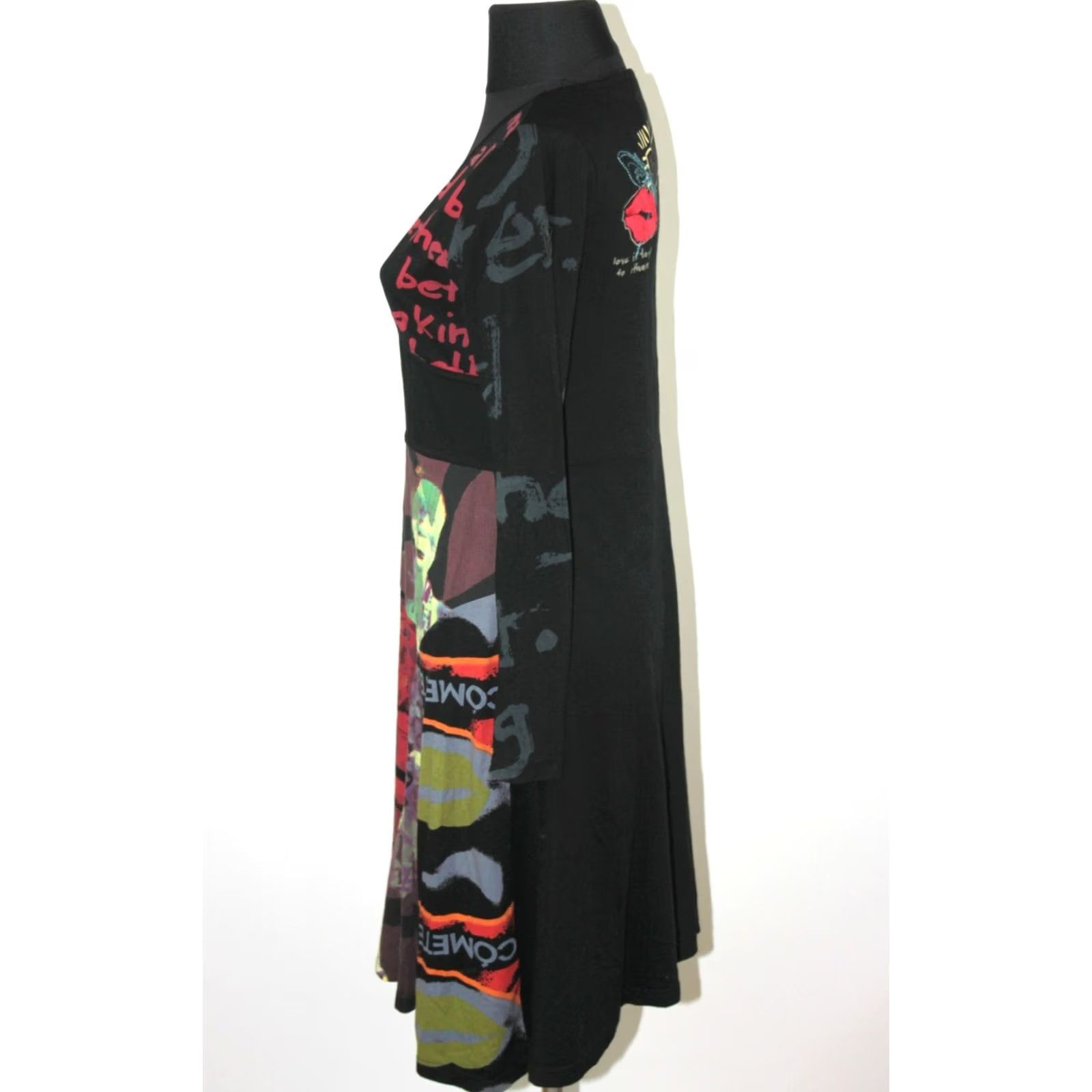 Desigual Desigual womens dress Size M Multicoloured Size M / US 6-8 / IT 42-44 - 4 Thumbnail