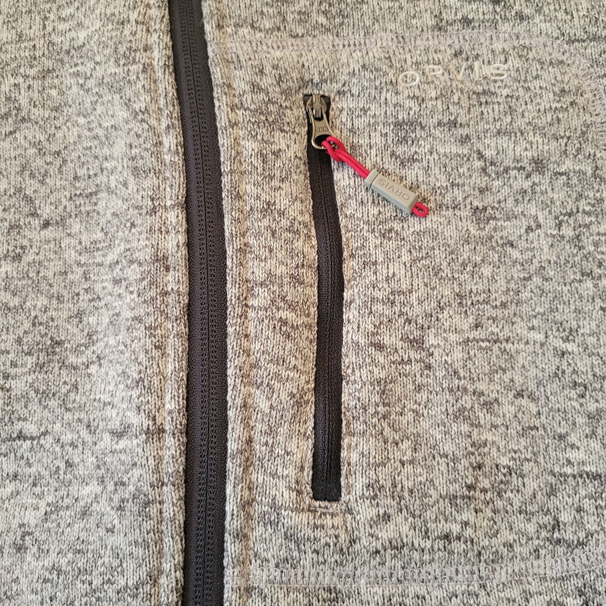 Orvis Orvis Heather Gray Full Zip Fleece Vest Zippered Pockets TRO Size US M / EU 48-50 / 2 - 8 Thumbnail
