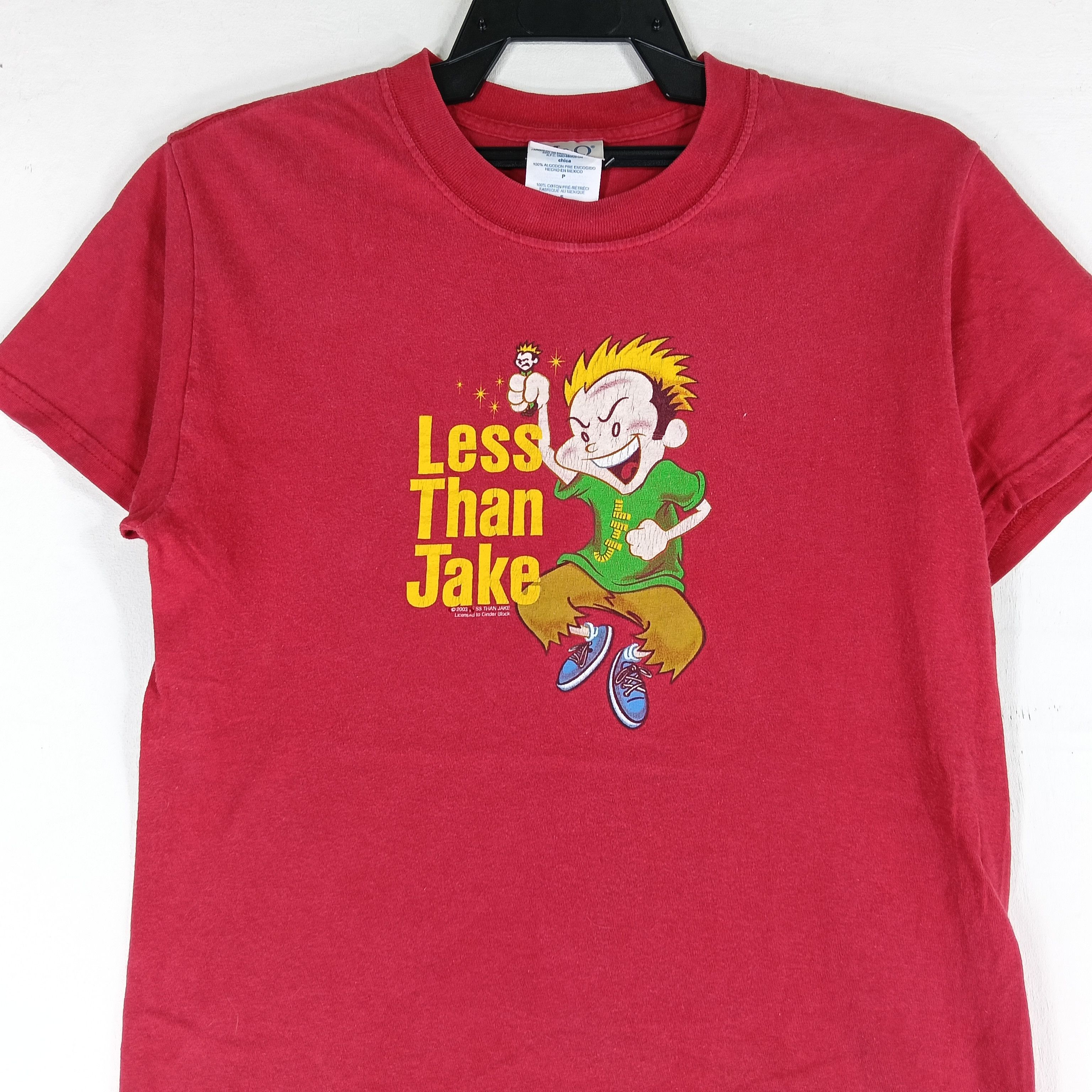 Vintage Vintage Less Than Jake Band T Shirt Size US S / EU 44-46 / 1 - 8 Thumbnail