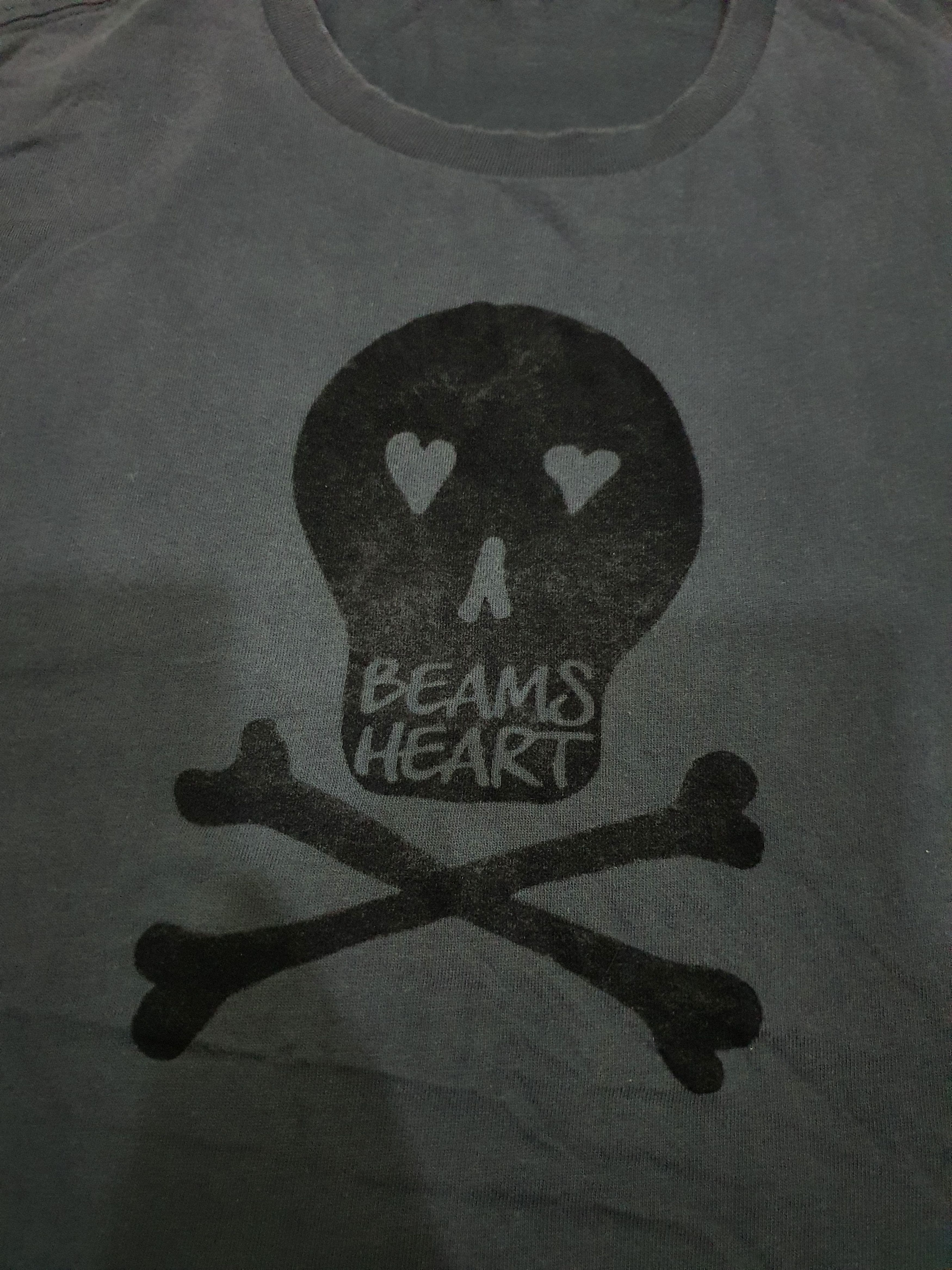 Beams Plus Beams Heart skull print t-shirt Size US S / EU 44-46 / 1 - 4 Thumbnail