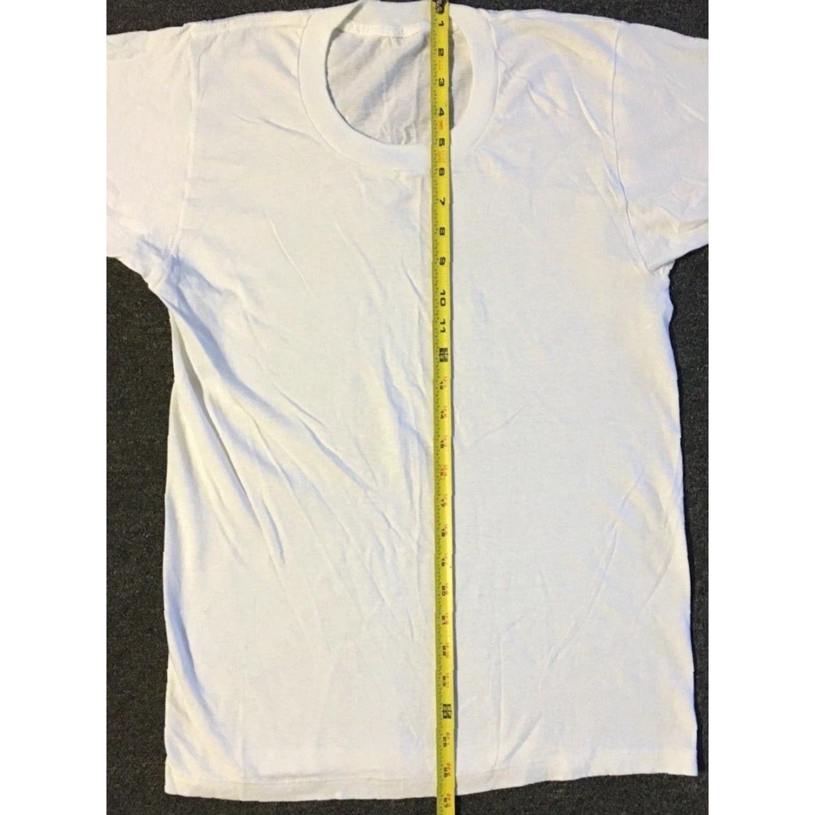 Vintage Vtg 80s Faded Shirt S USA Grunge Biker Punk Skate Surf Trucker Track PE 70s Shirt Mens S White 90s Grunge Punk Trucker US Size US S / EU 44-46 / 1 - 8 Thumbnail