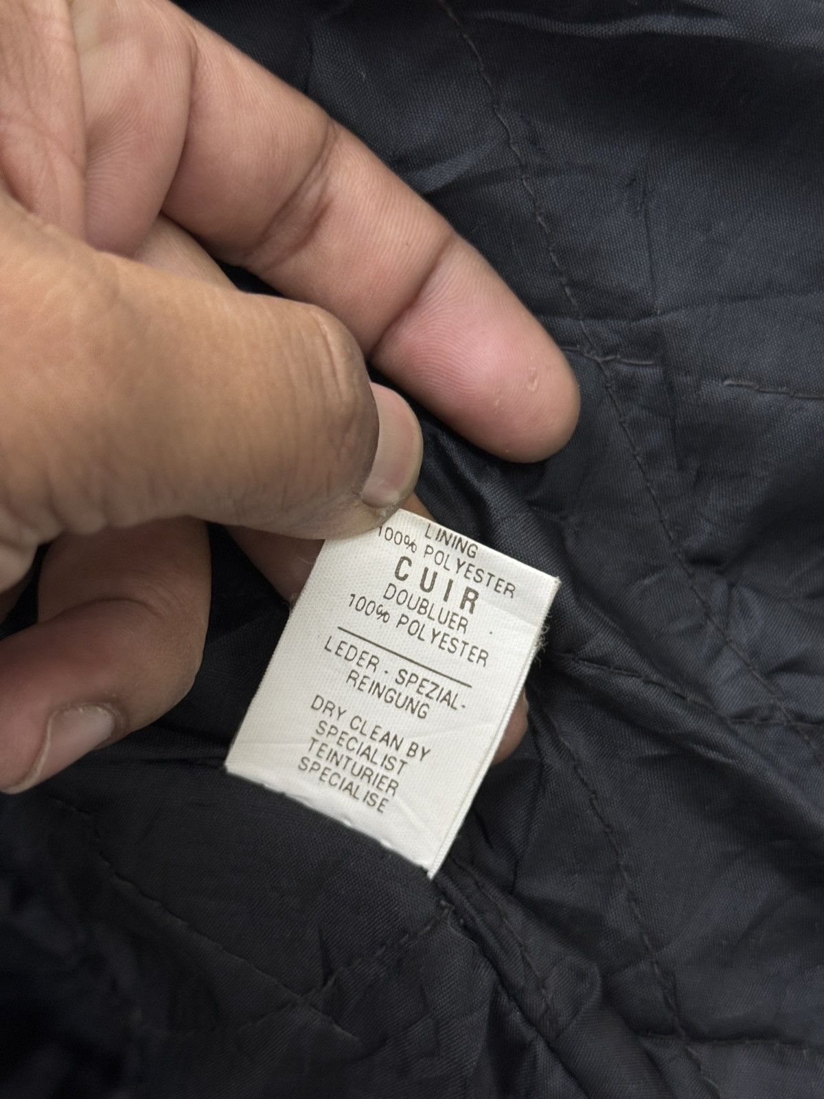 Genuine Leather 🔥🔥🔥ARCHIVE VINTAGE DOUBLE COLLAR LEATHER JACKET Size US M / EU 48-50 / 2 - 9 Thumbnail