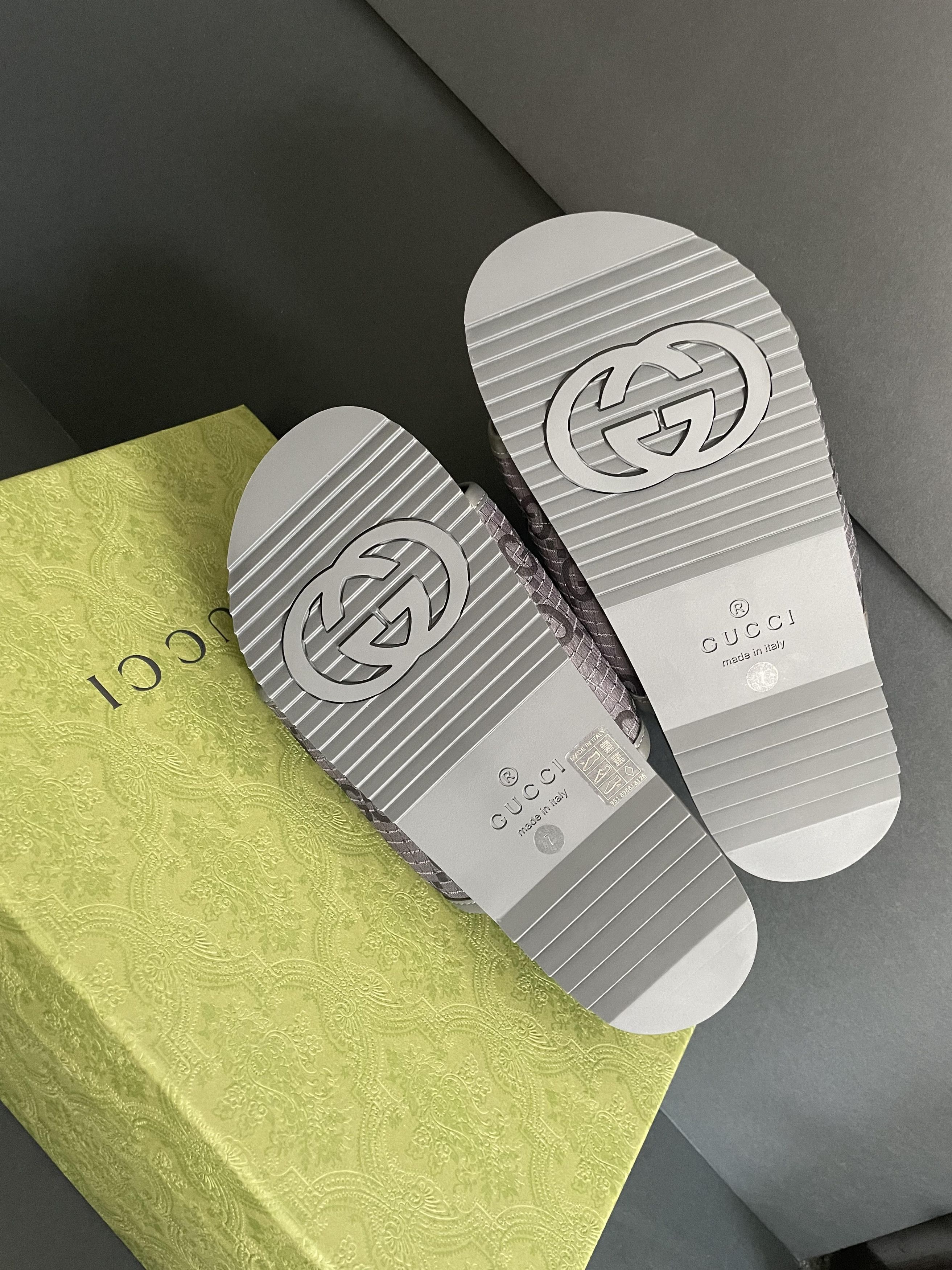 Gucci GUCCI RIPSTOP GG SLIDE Size US 7 / EU 40 - 6 Thumbnail