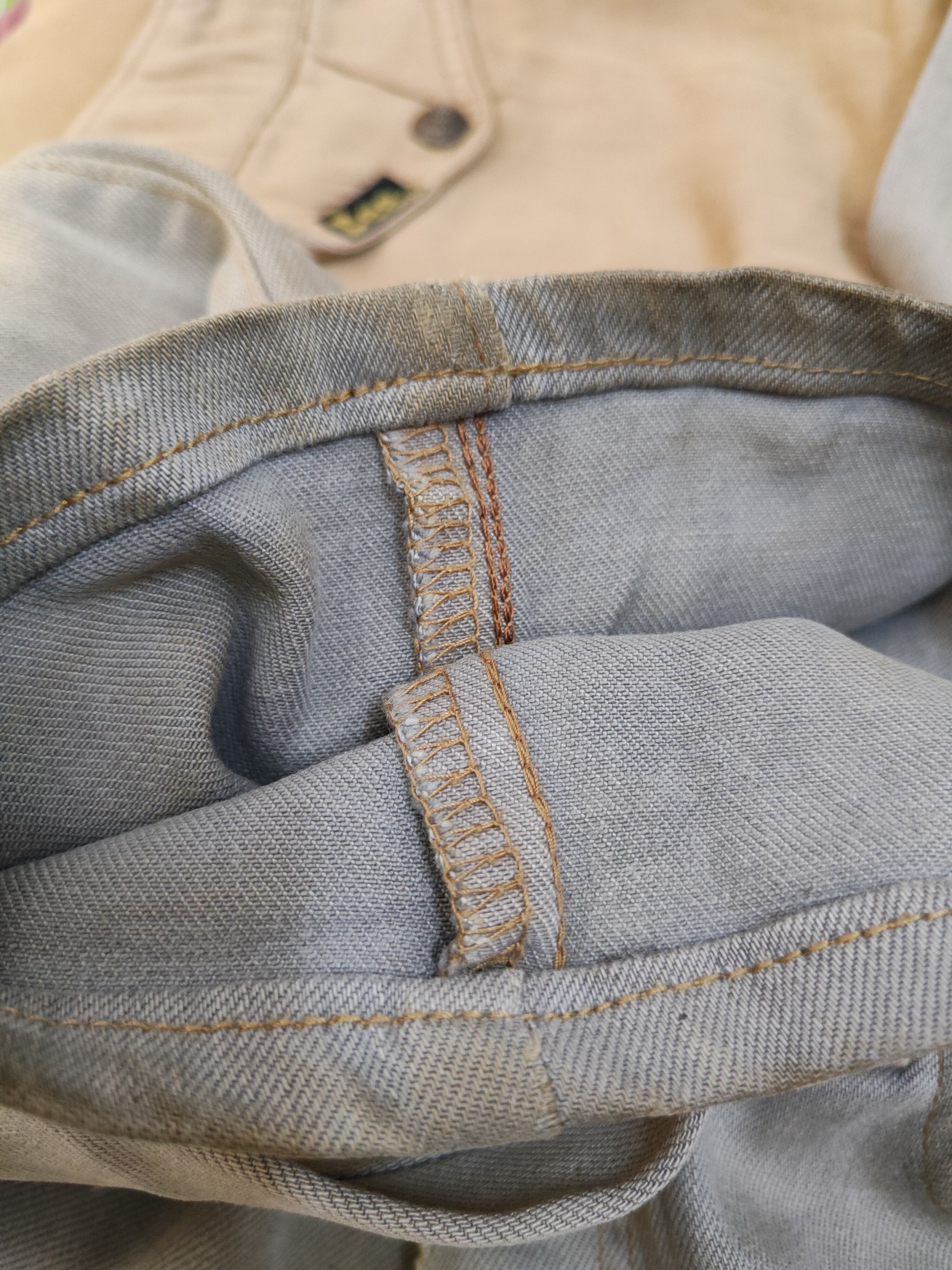 Edwin Edwin 12oz stretch denim Faded Distressed Soft Jeans #W1424 Size US 29 - 14 Thumbnail