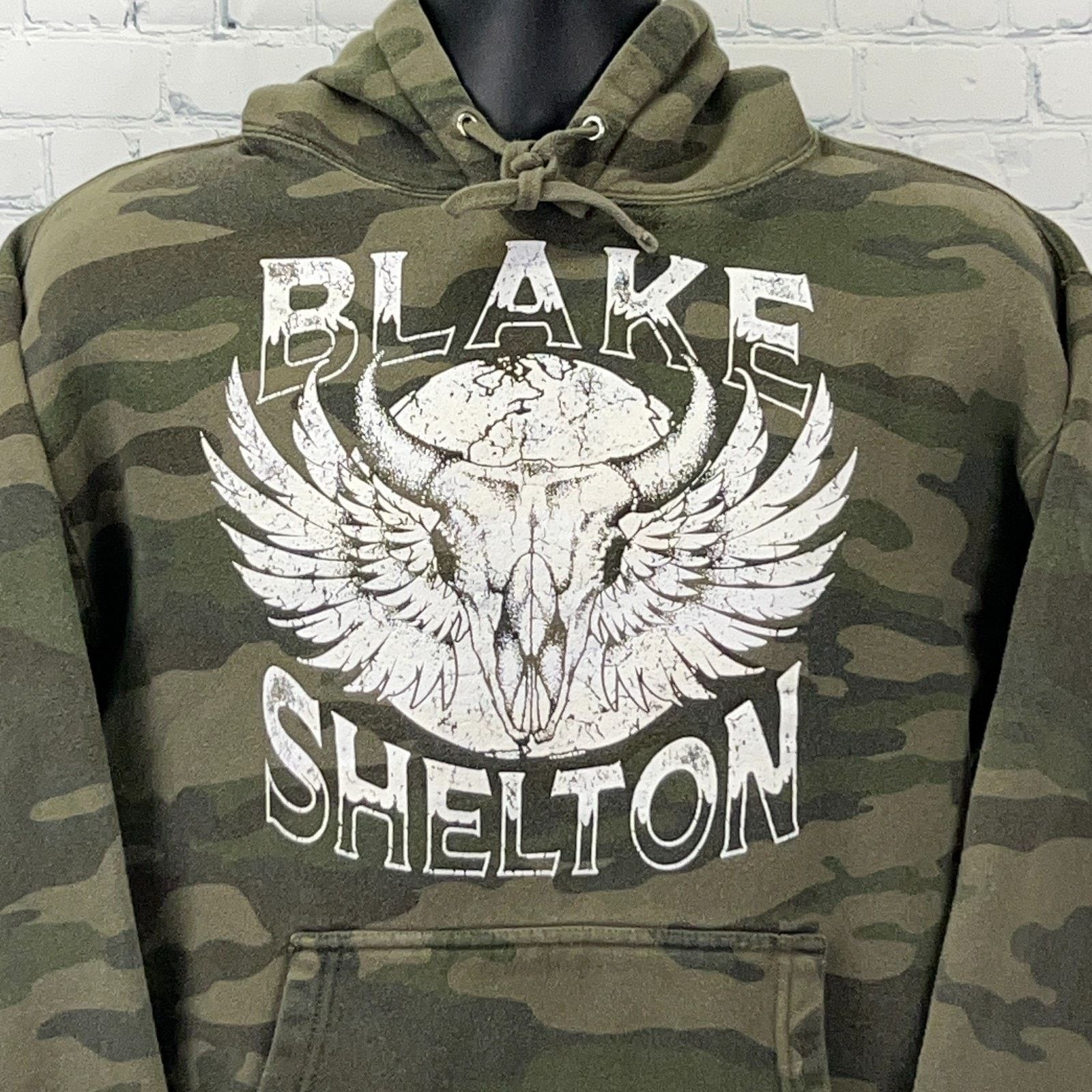 Other Blake Shelton Friends and Heroes Hoodie Hooded Green M Size US M / EU 48-50 / 2 - 1 Thumbnail