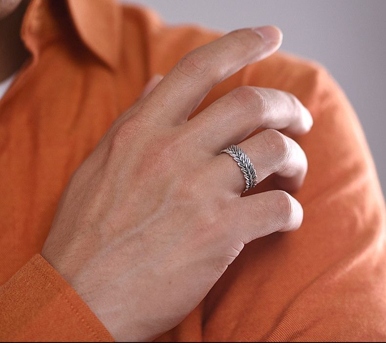 Jewelry Wheat Open Rings Pattern for Women Size ONE SIZE - 3 Thumbnail