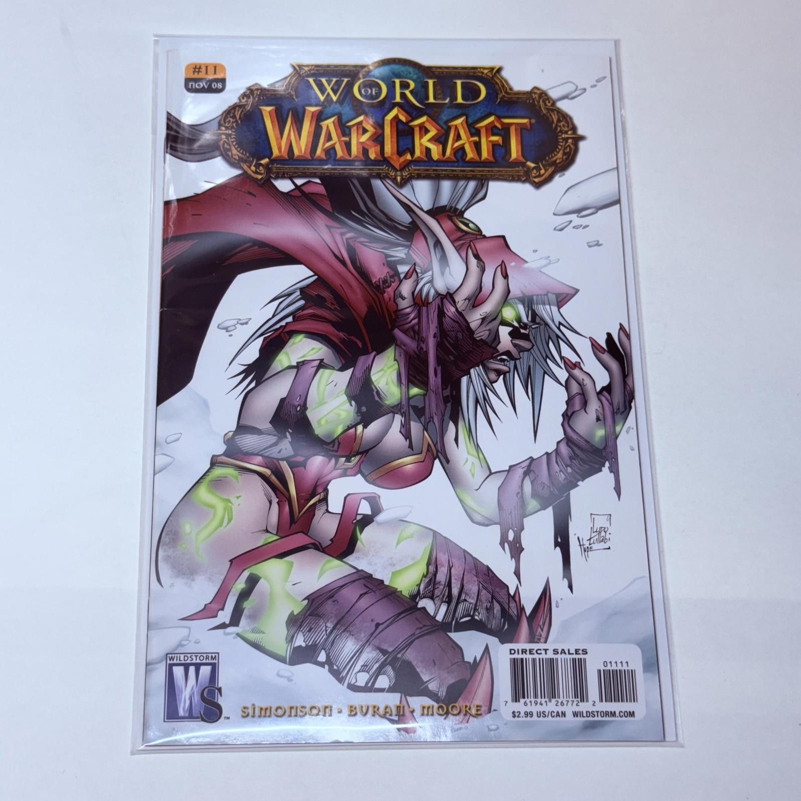 Designer Wildstorm World of Warcraft #11 NOV 2008 WoW Comic Book 1st Size ONE SIZE - 1 Thumbnail