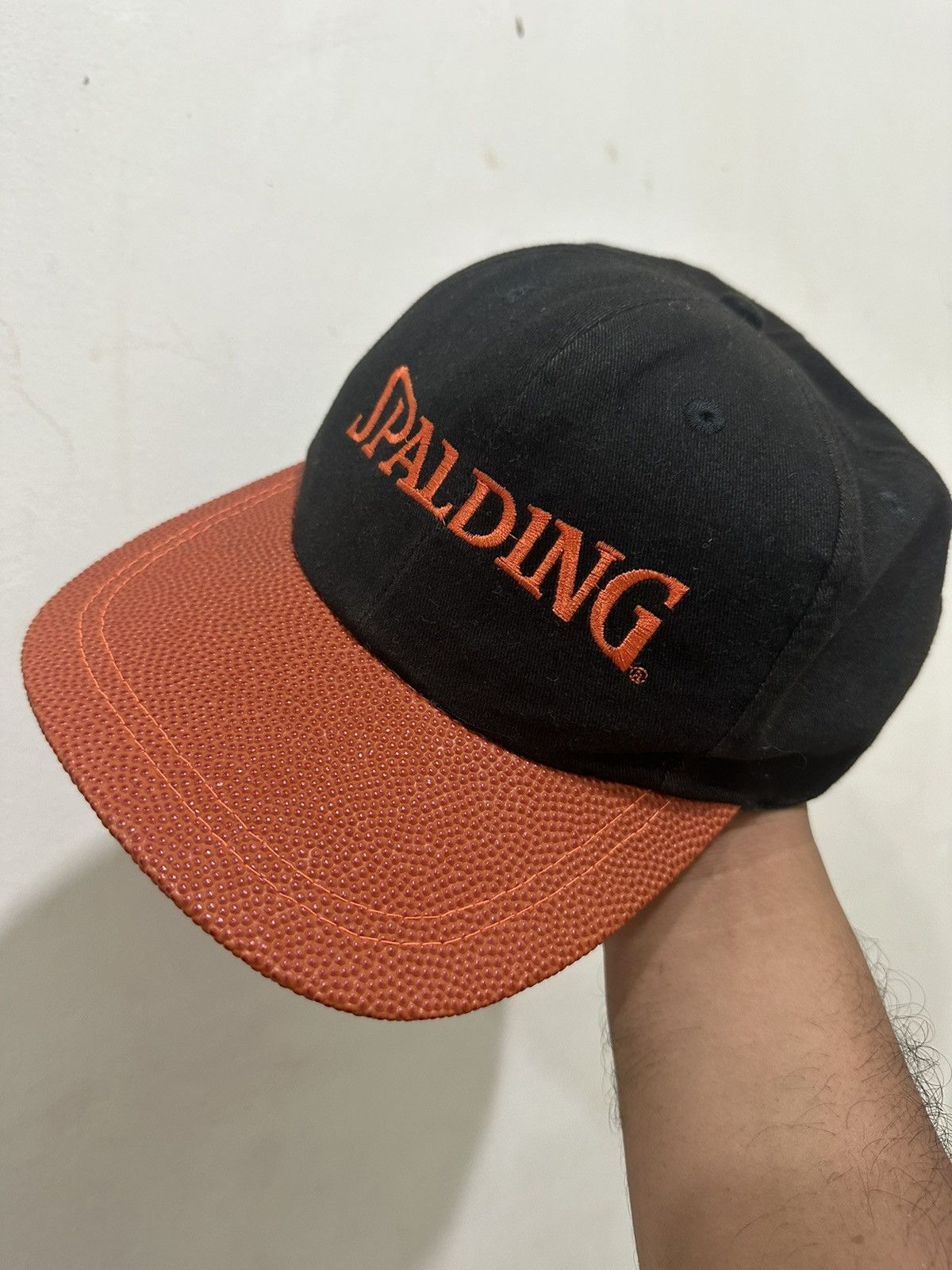Spalding × Vintage Rare 90's Spalding Basketball Visor Made In Japan Size ONE SIZE - 10 Thumbnail