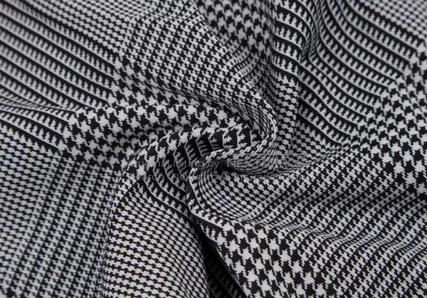 Comme des Garcons Comme Des Garcons size XS Black vintage houndstooth half s Size 23" - 8 Thumbnail
