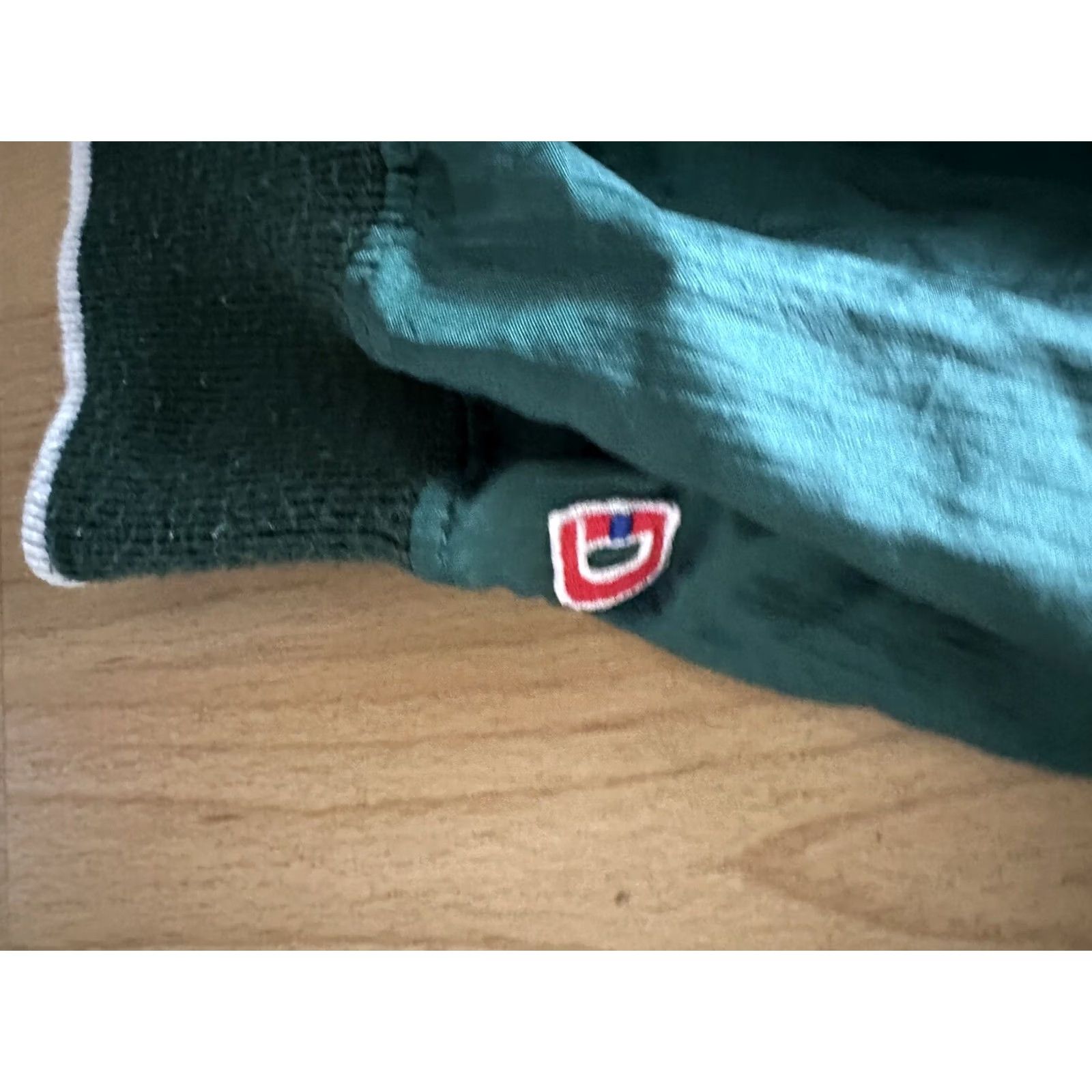 Spell VINTAGE Dodger Michigan State Spartans Jacket Windbreaker L Pullover Nylon Green 90s College Hip Hop USA Unisex Adults Regular Boys/Girls? Size US L / EU 52-54 / 3 - 6 Thumbnail