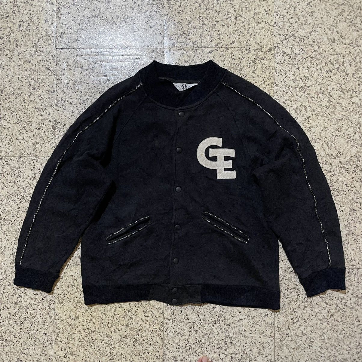 Good Enough RARE Vintage Good Enough GE Hiroshi Fujiwara Varsity Jacket Size US M / EU 48-50 / 2 - 1 Thumbnail