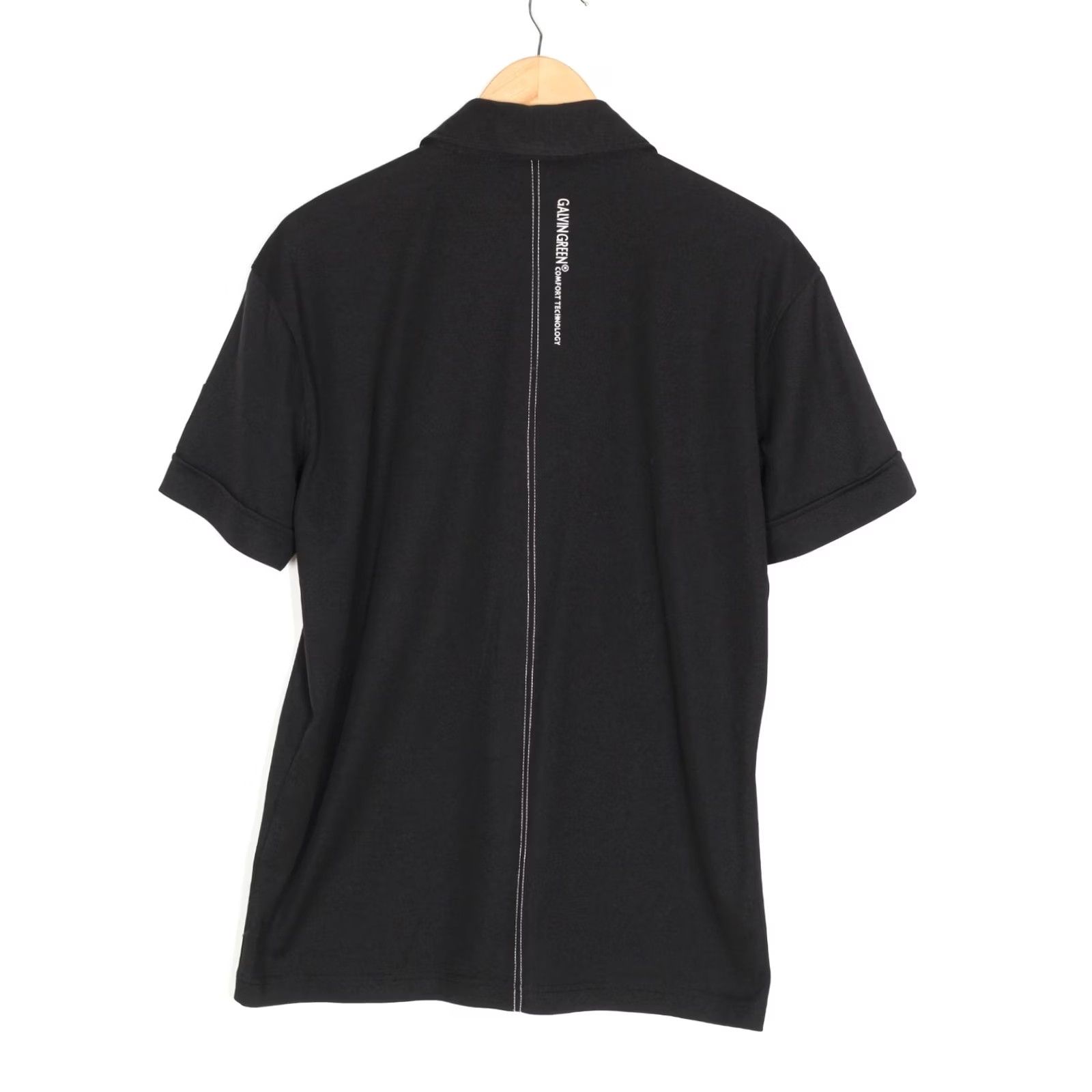 Galvin Green GALVIN GREEN Golf Polo Shirt Men L Black Short Sleeve Comfort Technology VR3955 Size US L / EU 52-54 / 3 - 3 Thumbnail