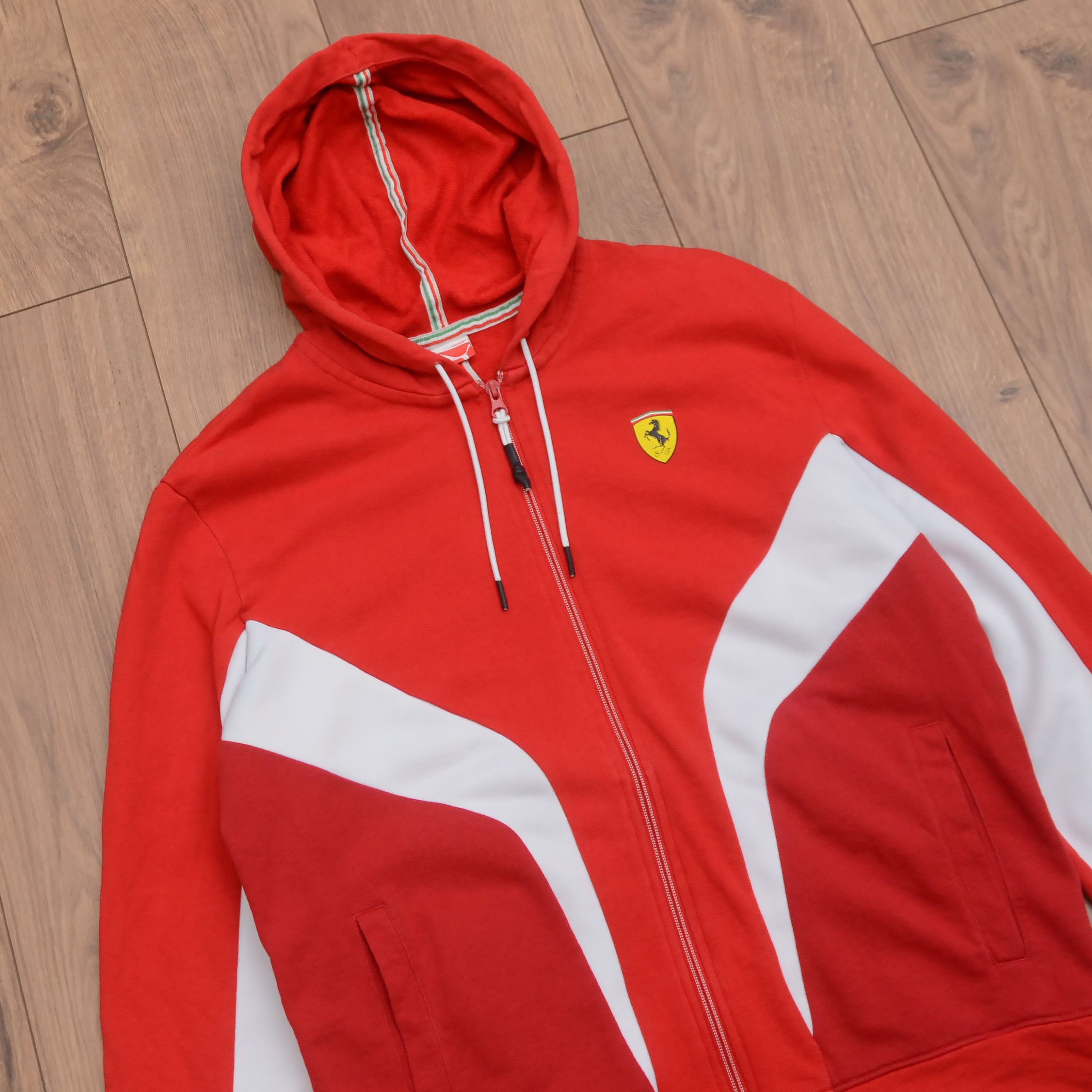 Ferrari × Puma Ferrari Scuderia PUMA F1 Full Zip Race Hoodie Sweat Jacket Size US M / EU 48-50 / 2 - 3 Thumbnail