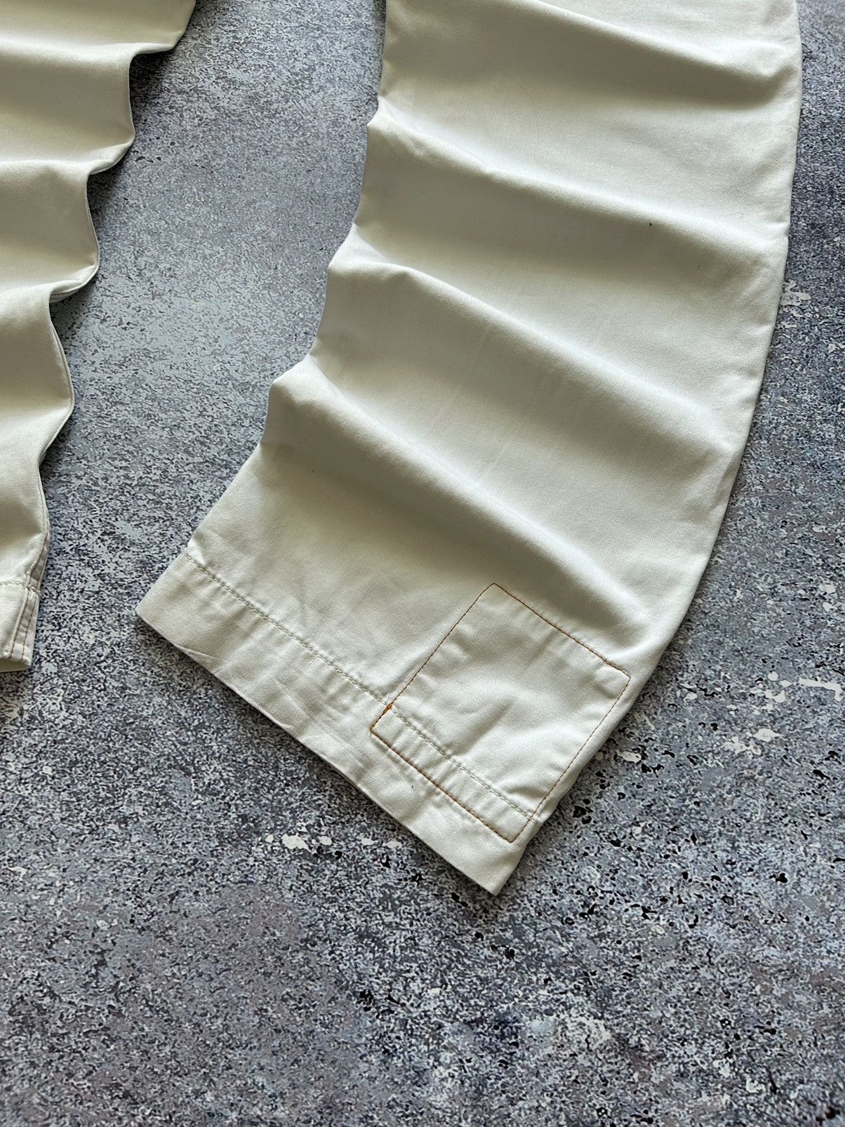 Diesel Vintage Diesel Pants White Japanese Y2K 00’s Rap Size US 31 - 3 Thumbnail