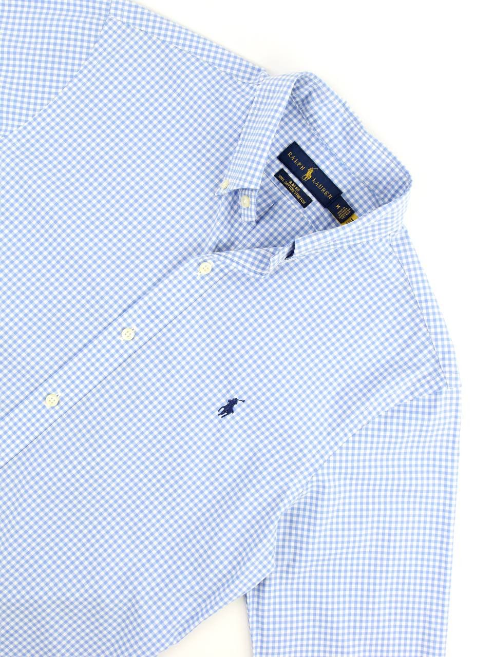 Polo Ralph Lauren POLO RALPH LAUREN Checkered Slim Stretch Shirt Size US M / EU 48-50 / 2 - 6 Thumbnail