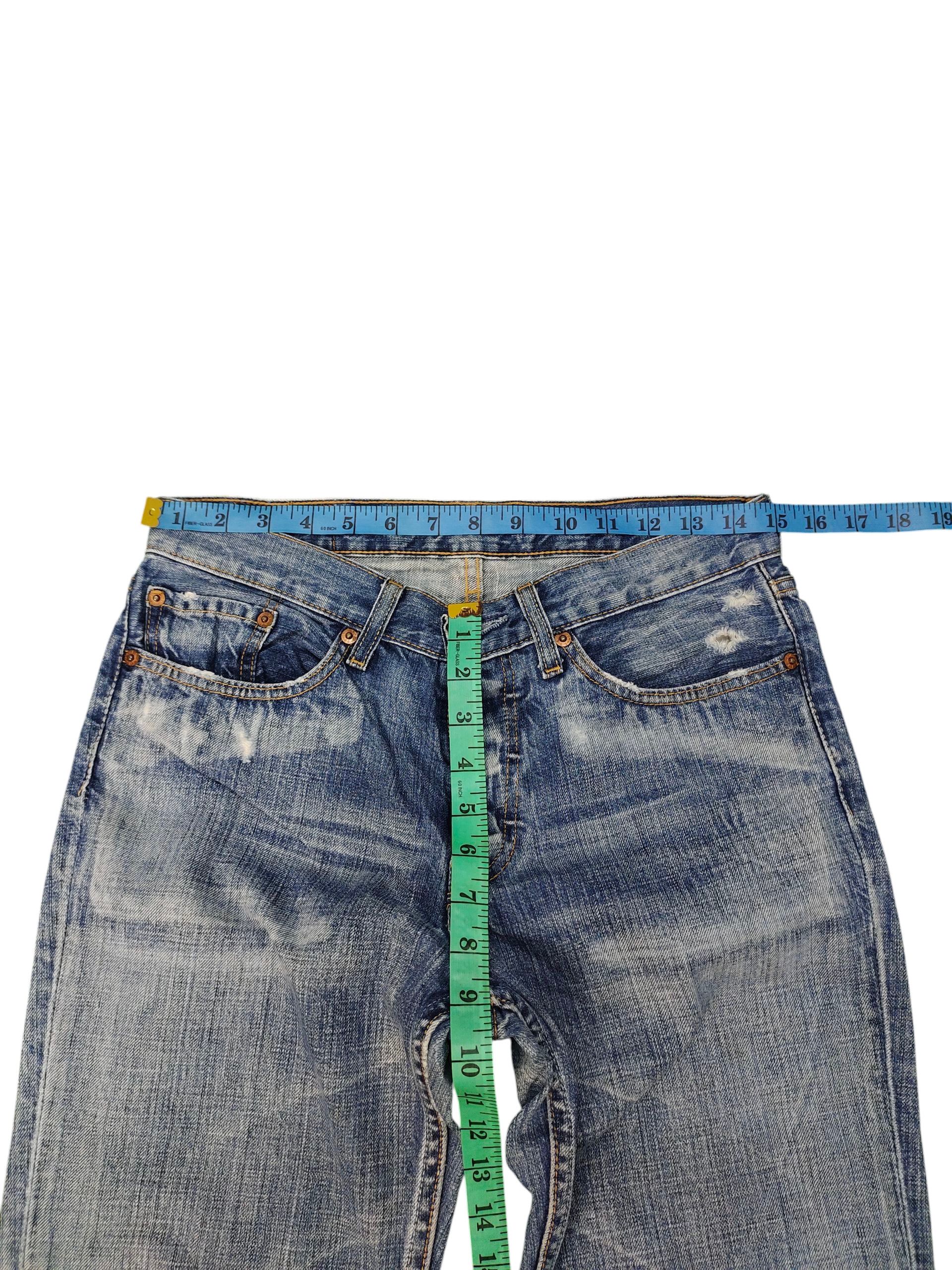 Levi's Vintage Levis 501 Clawmark Distress Jeans Hedi Slimane Size US 30 / EU 46 - 16 Thumbnail
