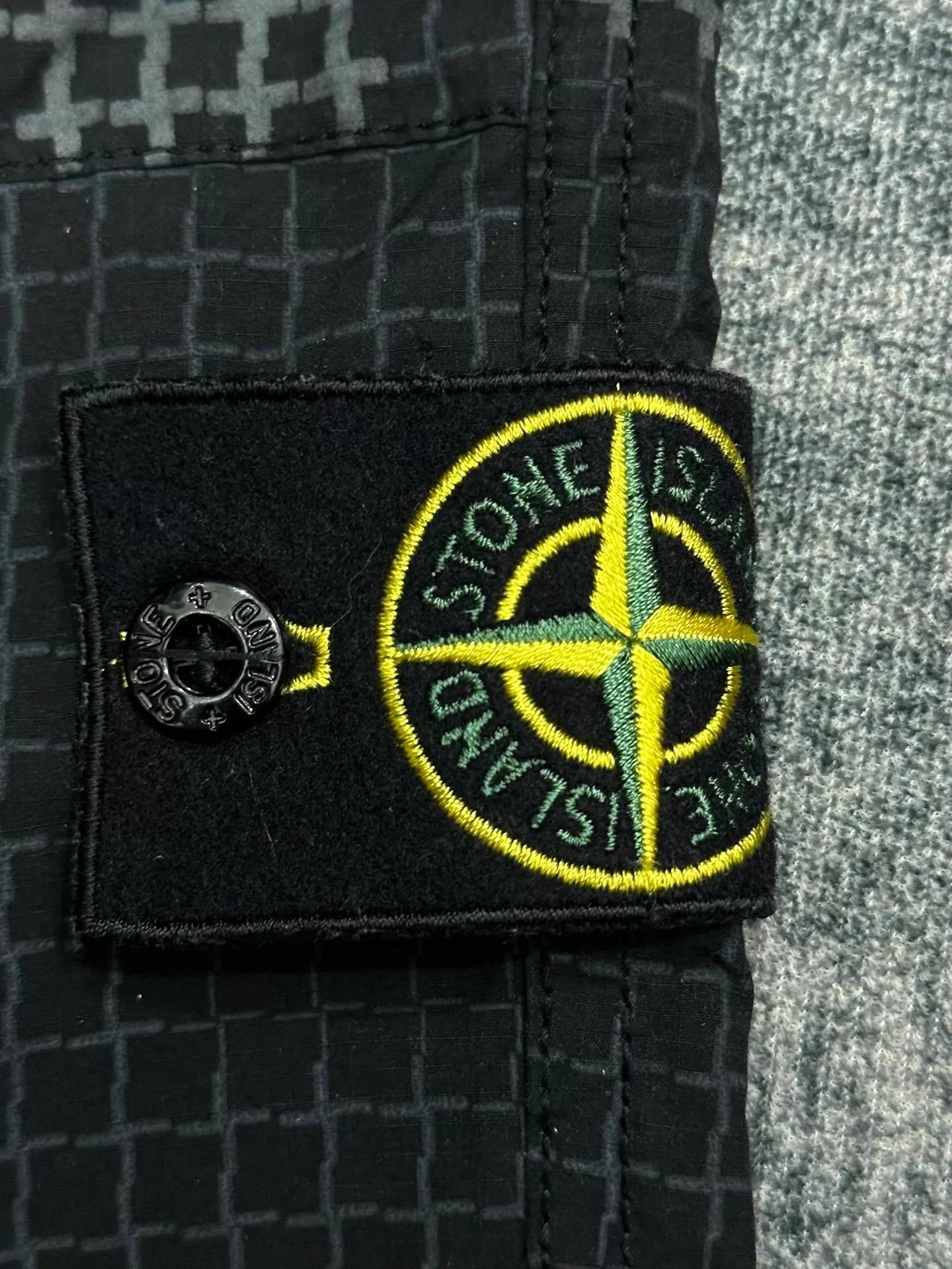 Stone Island SI 17fw Multi-Pocket Digital Grid Camo Black W29/M Size US 29 - 5 Thumbnail
