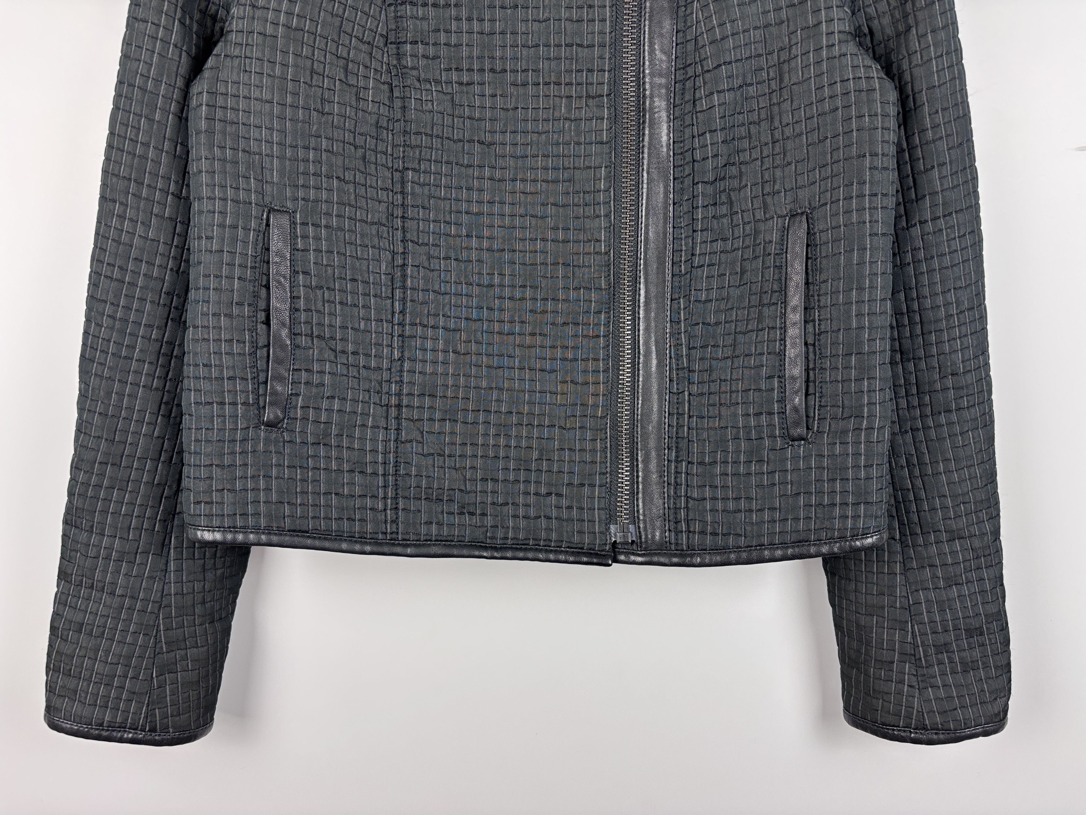 Allsaints Womens All Saints Francis Moto Jacket Black US 8 / UK 12 Size M / US 6-8 / IT 42-44 - 3 Thumbnail