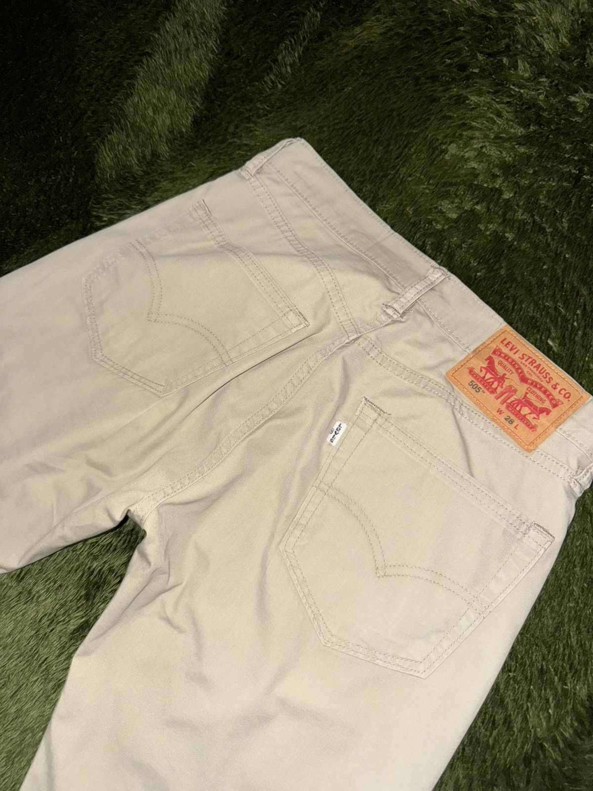 Levi's [W28] Levi’s 505 3/4 Cotton Pants – Washed Beige Size US 28 / EU 44 - 7 Thumbnail
