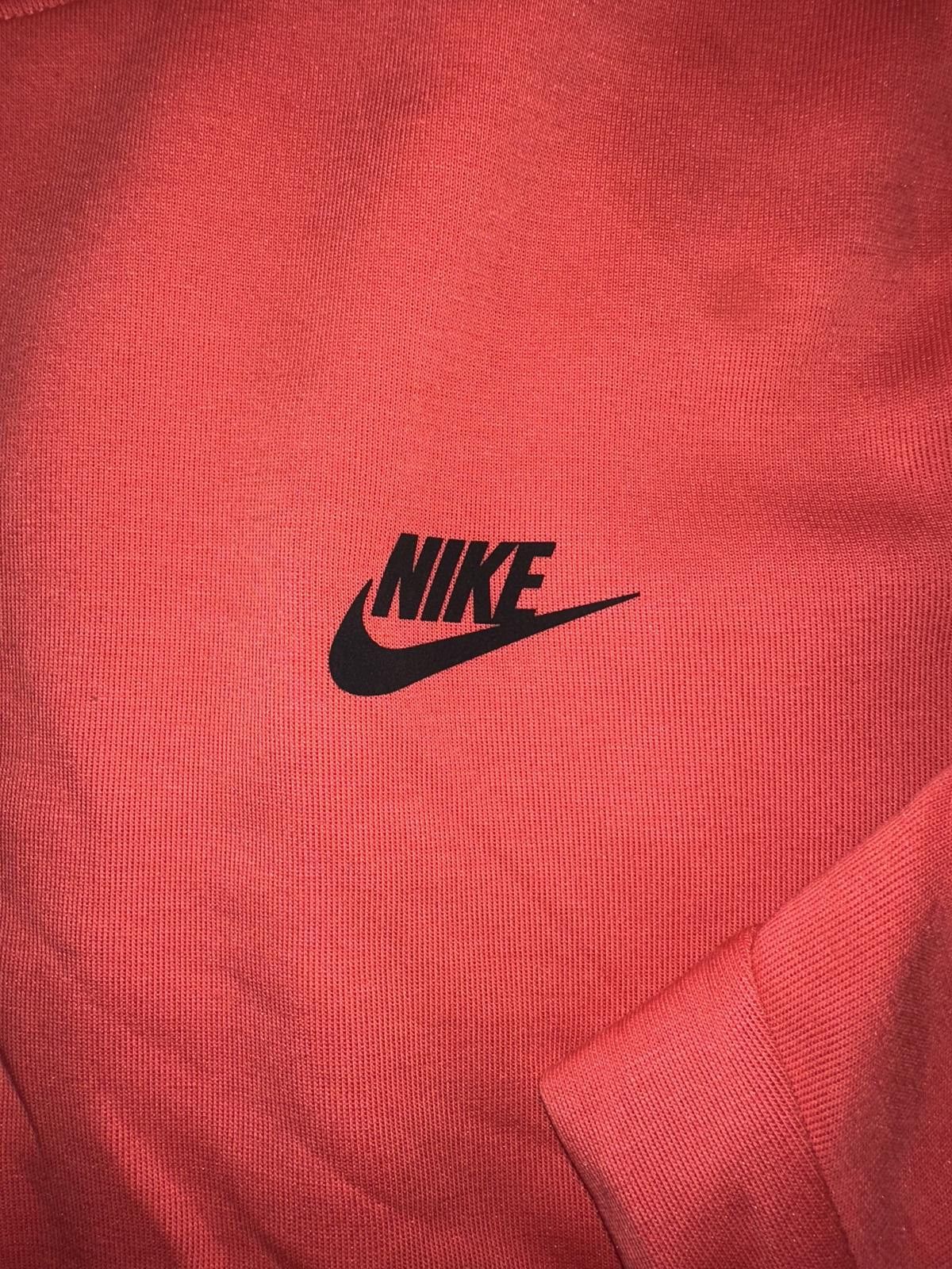 Nike Nike Sportswear Tech Fleece Full-Zip Lobster Red/Black Hoodie Sample Size US L / EU 52-54 / 3 - 4 Thumbnail