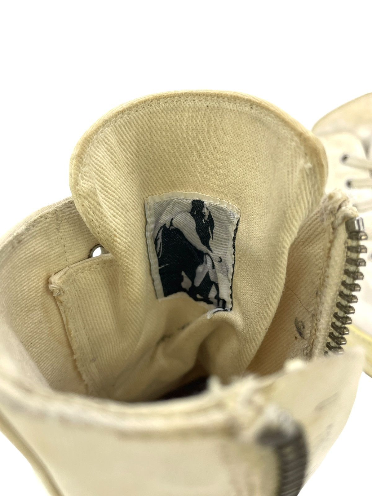Rick Owens Rick Owens Vegan Drkshdw Ramones Triple White Size US 8 / EU 41 - 12 Thumbnail