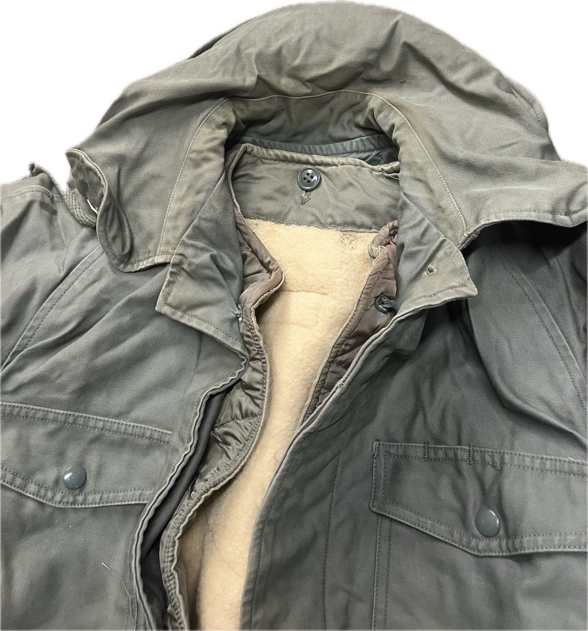 Vintage 60’s USAF Og 107 Wind Resistant Field Jacket Round collar Size US S / EU 44-46 / 1 - 3 Thumbnail
