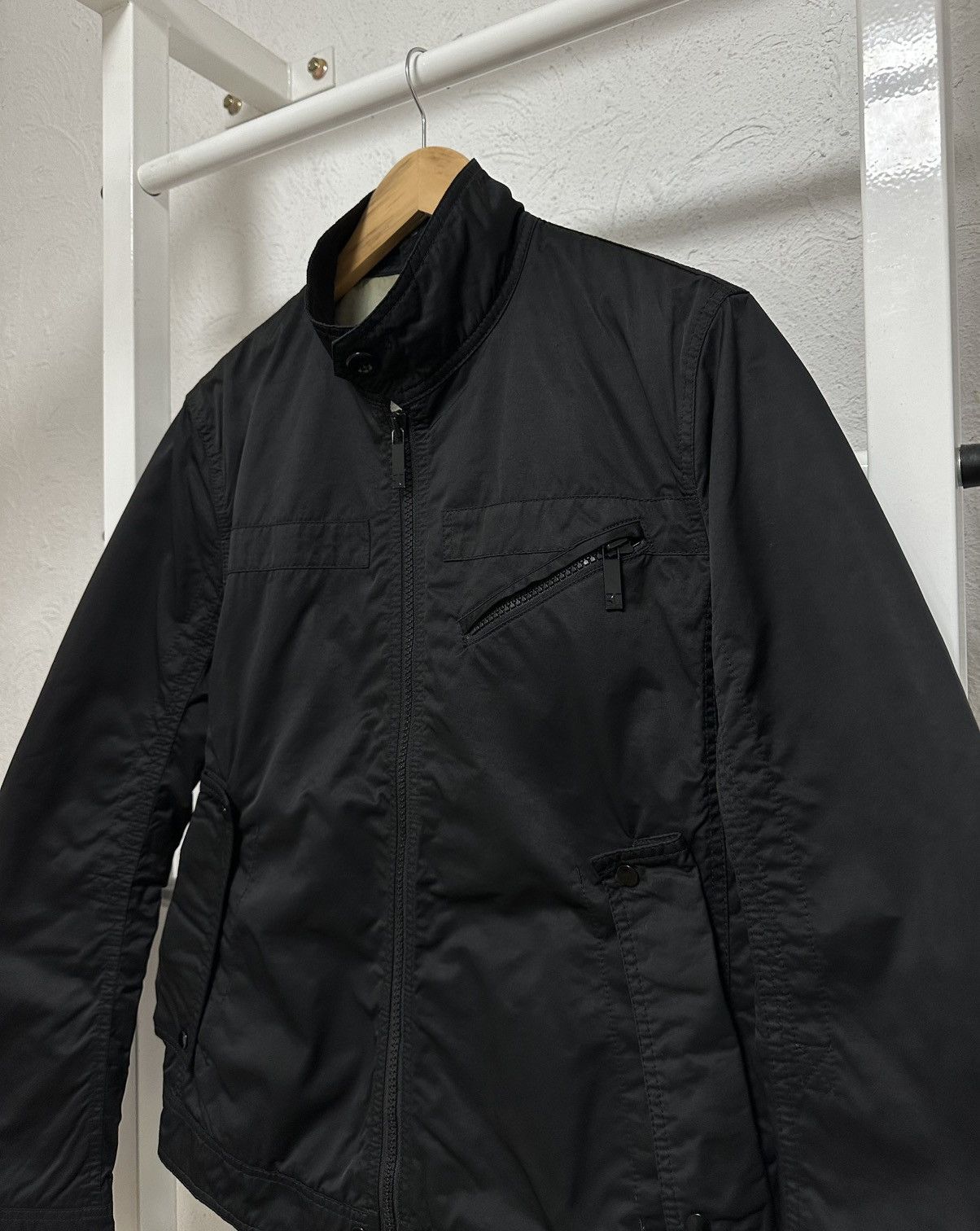Hugo Boss Hugo Boss Orange Men’s Jacket Size M Black Bomber Size US M / EU 48-50 / 2 - 2 Thumbnail