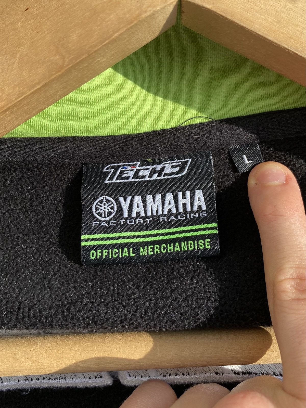 Yamaha Yamaha Racing Zip Sweatshirt BigLogo Vintage Moto Jacket Size US L / EU 52-54 / 3 - 8 Thumbnail