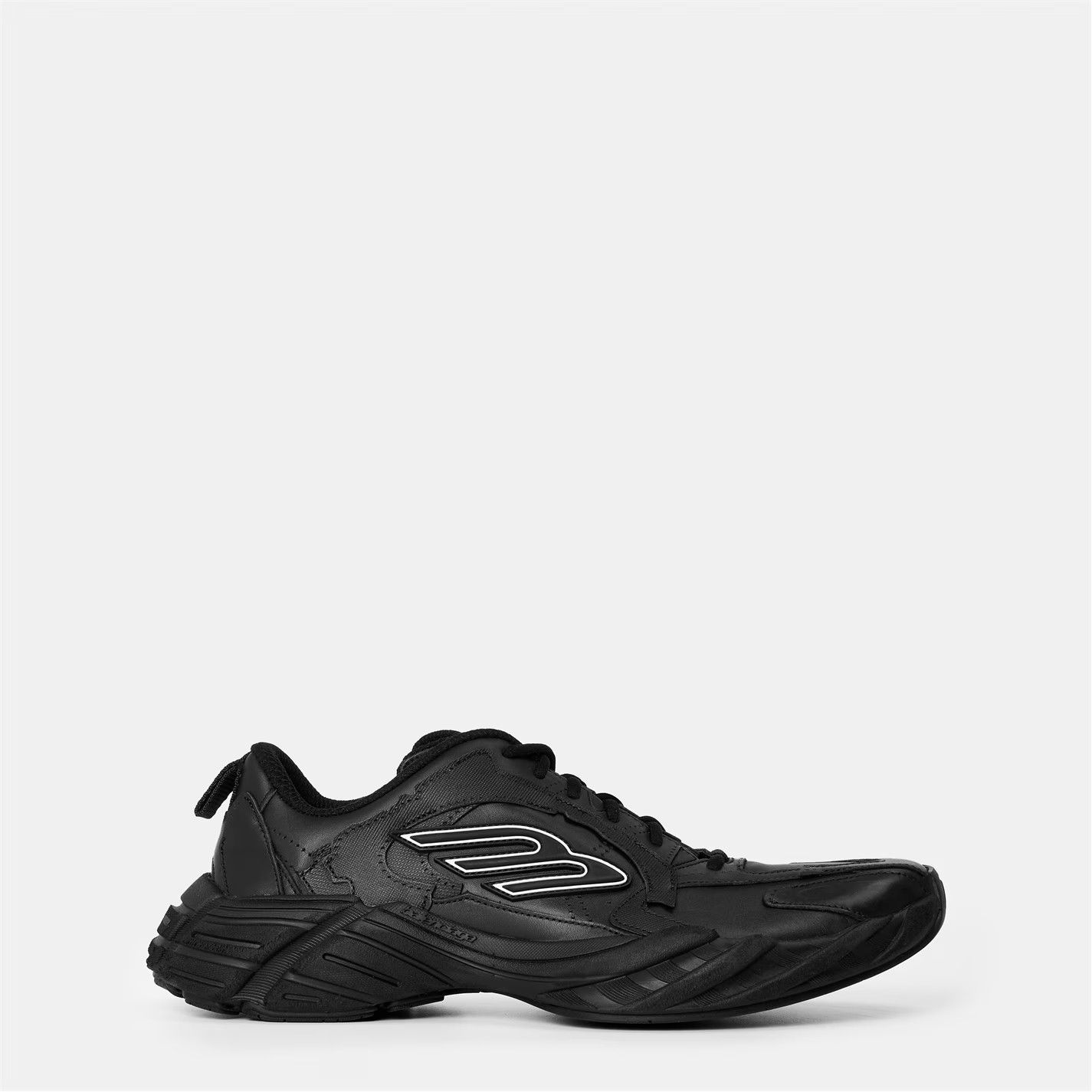 Balenciaga o1g2r1mq0226 Monday Trainers In Black Size US 9 / EU 42 - 1 Thumbnail