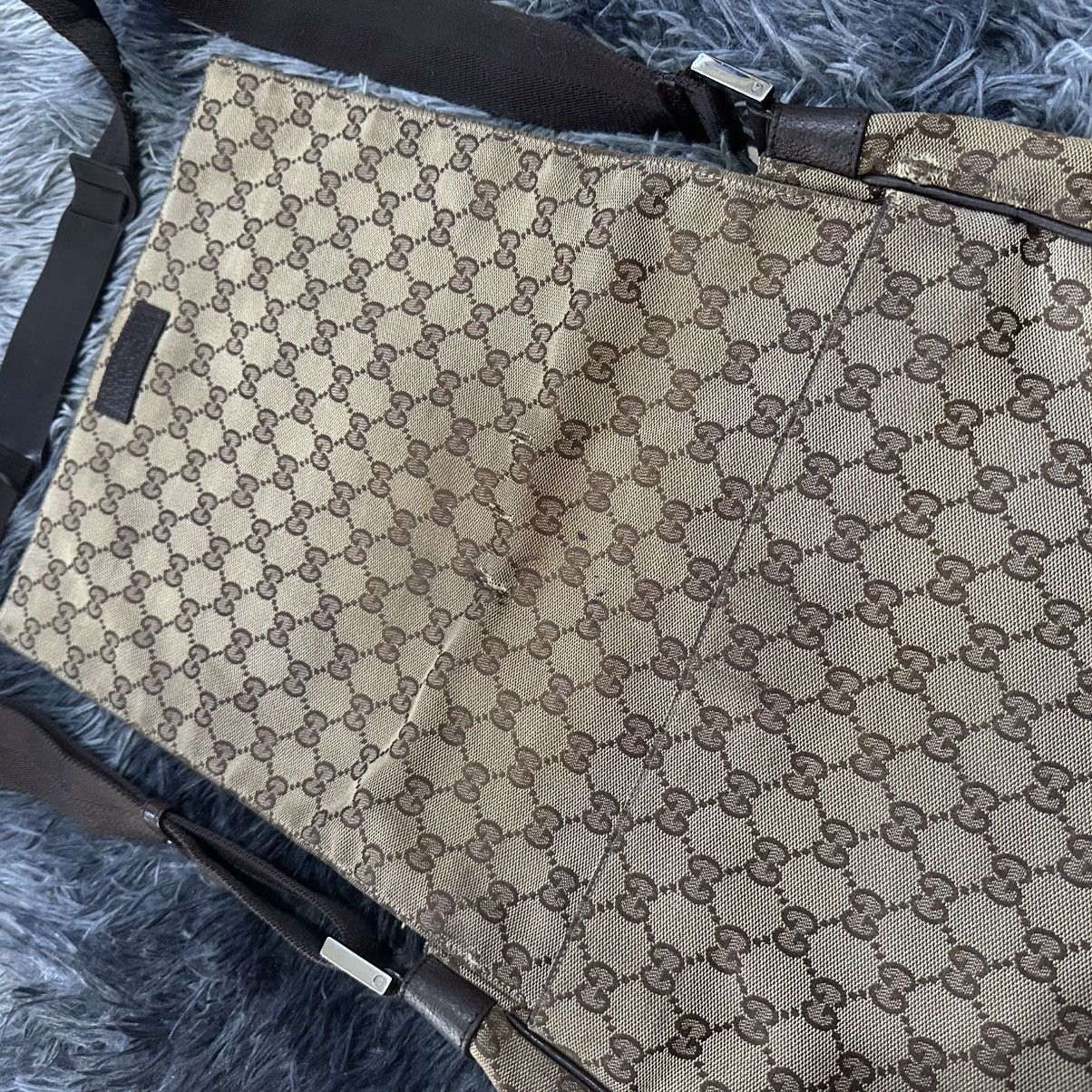 Gucci Gucci Canvas GG Messenger Bag Size 32 - 17 Thumbnail