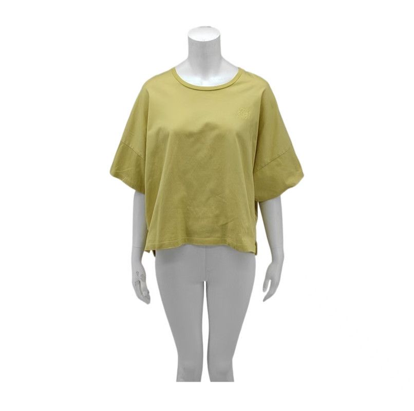 Loewe Loewe Summer Yellow Cotton Women’s T-Shirt 0089 Size M / US 6-8 / IT 42-44 - 1 Thumbnail