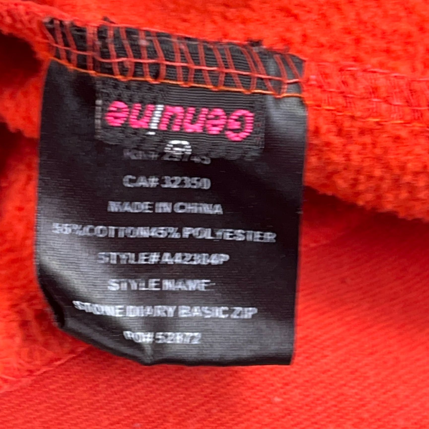 Volcom VINTAGE Volcom Hoodie Men Large Red Full Zip Sweatshirt Graphic Print Logo Fleece Jacket Winter Size US L / EU 52-54 / 3 - 6 Thumbnail