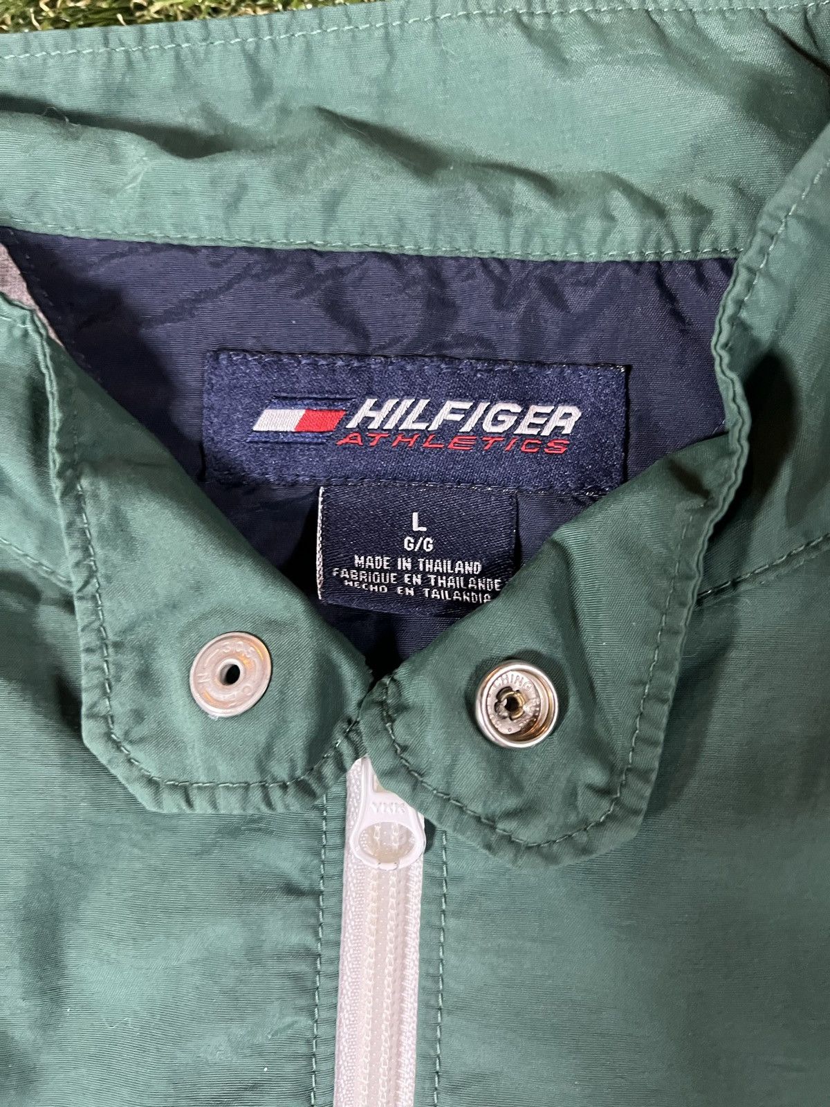 Tommy Hilfiger Vintage 90’s Tommy Hilfiger Athletic Windbreaker Jacket Size US L / EU 52-54 / 3 - 5 Thumbnail