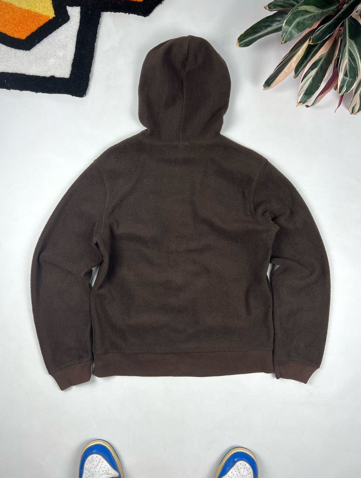 Gap × Vintage Gap Hoodie Brown Big Logo fleece Size XS / US 0-2 / IT 36-38 - 5 Thumbnail
