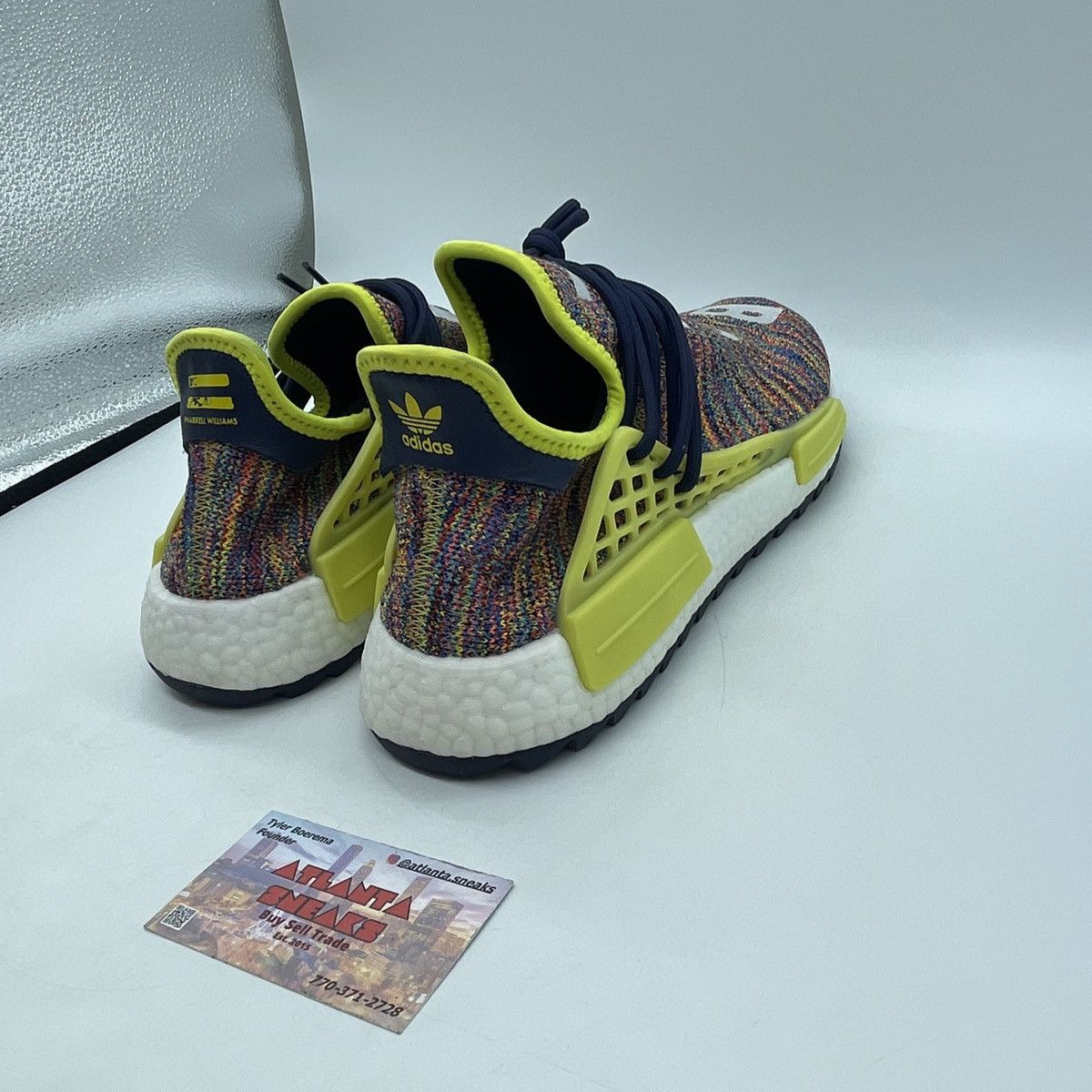 Adidas Pharrell x NMD trail human race Size US 9.5 / EU 42-43 - 5 Thumbnail