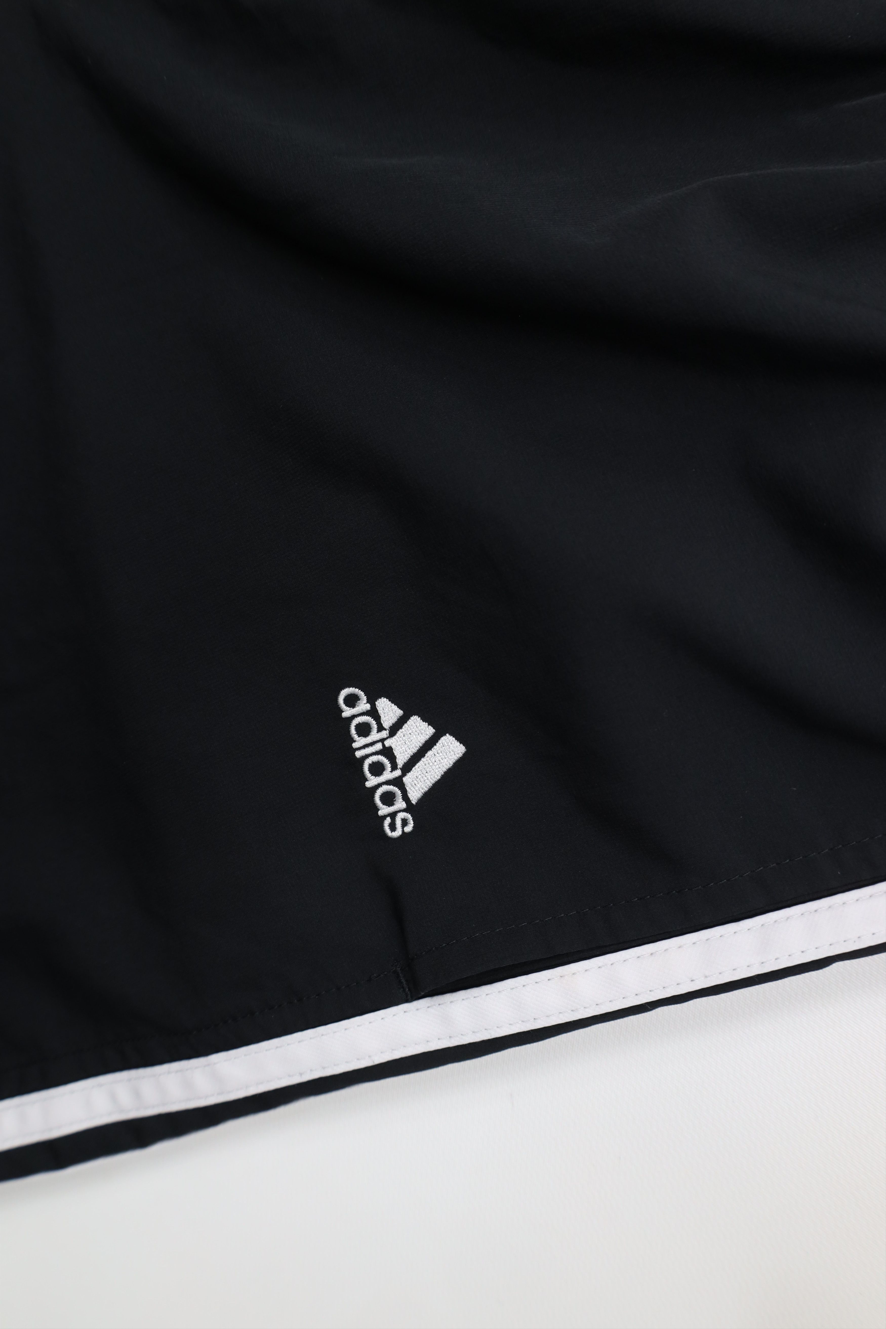 Adidas Vintage Y2K Adidas Striped Lined Windbreaker Pants Black Size 32" / US 10 / IT 46 - 9 Thumbnail