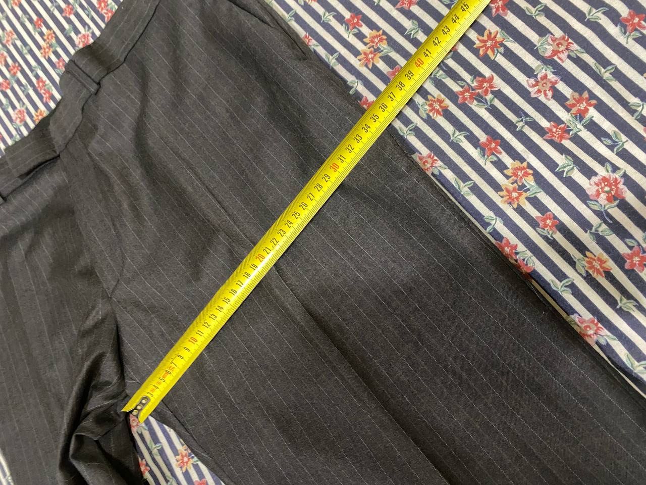 Balmain Luxury Balmain Classic Fit Striped Suit Size 44R Size 44R - 13 Thumbnail