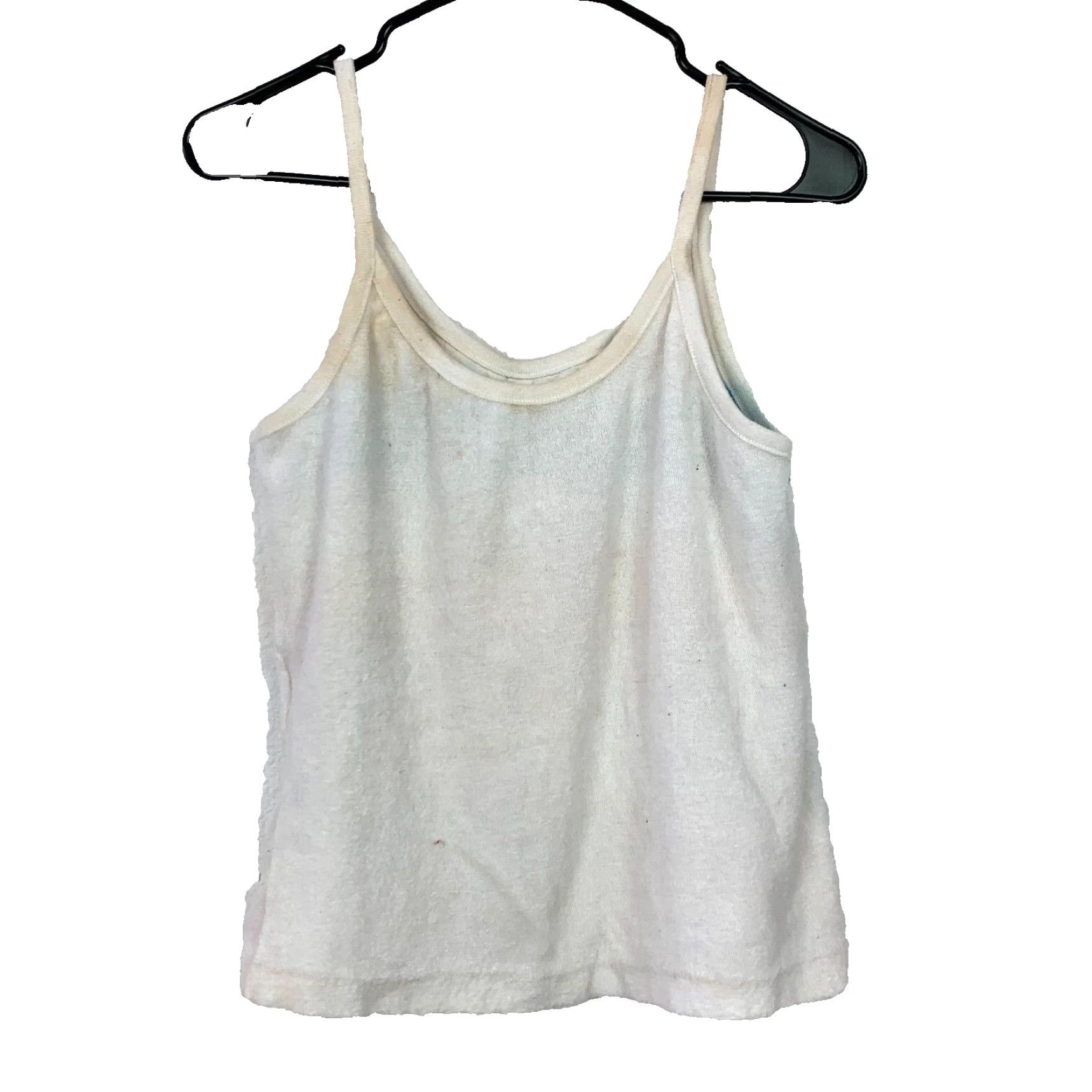 Vintage VINTAGE You Gotta Be Kidding Tank Top Shirt Teens Large L White Striped 70s Size L / US 10 / IT 46 - 3 Thumbnail